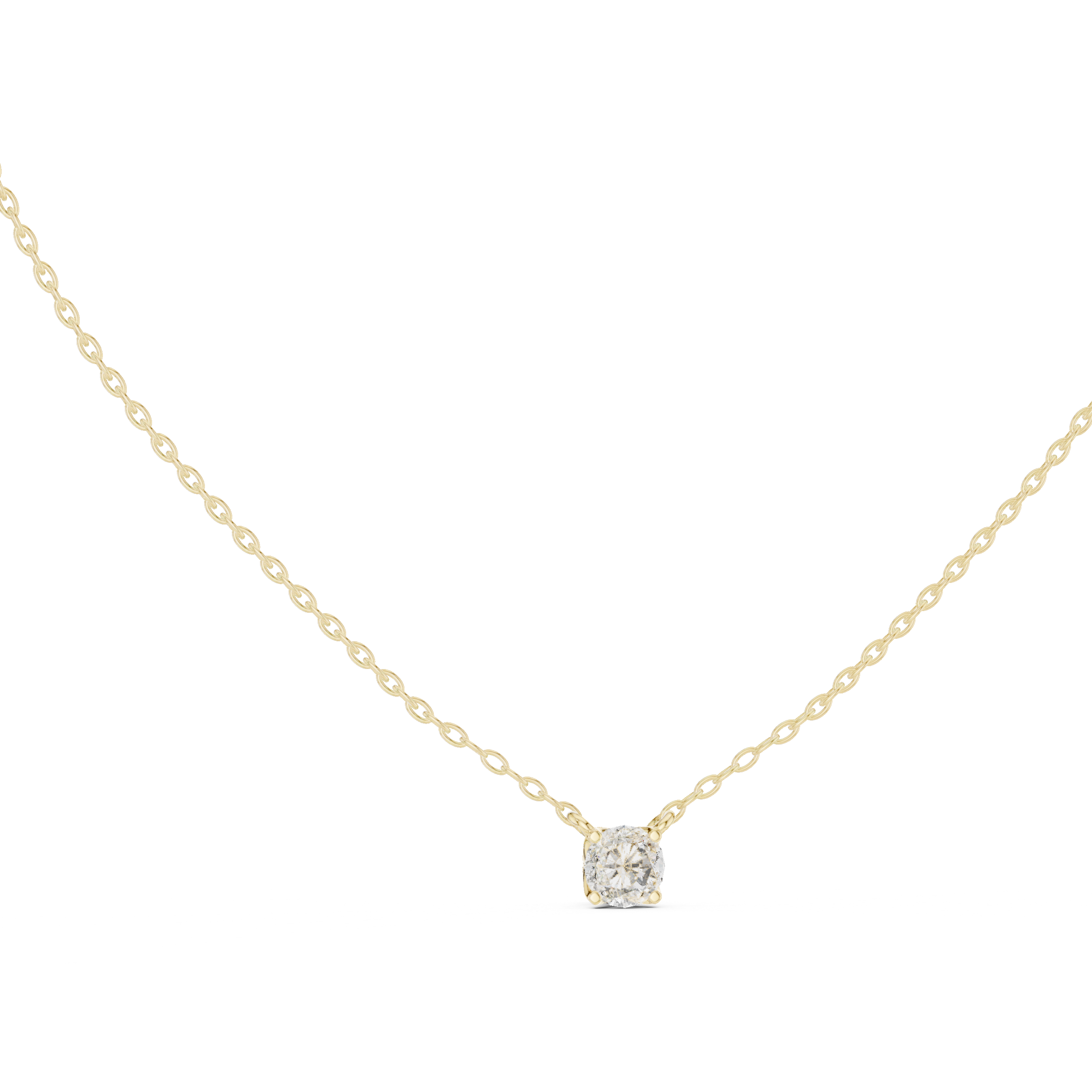 Clear Vision lab grown diamond pendant