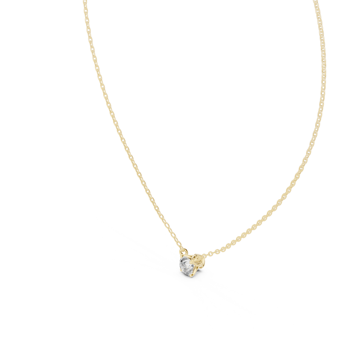 Clear Vision lab grown diamond pendant