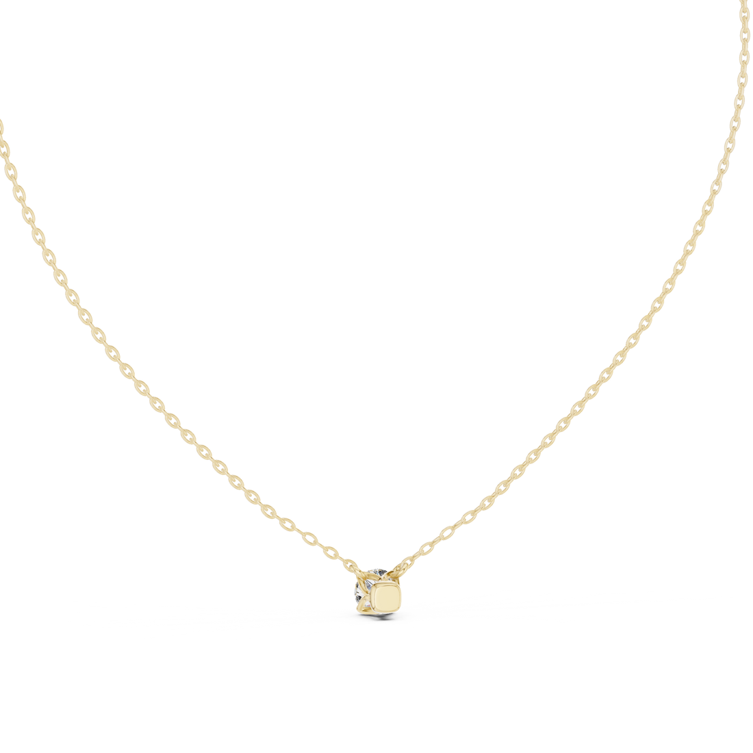 Clear Vision lab grown diamond pendant