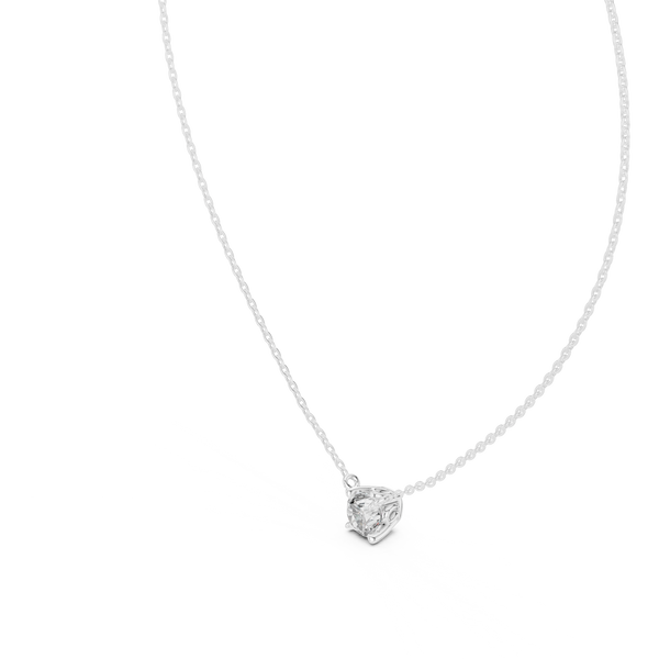 Bright Sun lab grown diamond pendant