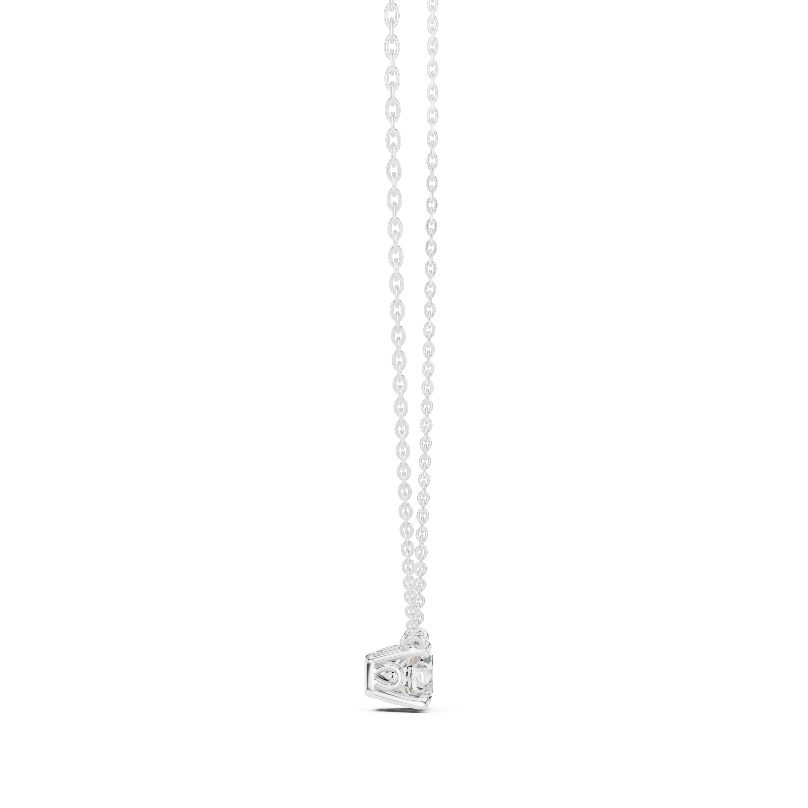 Bright Sun lab grown diamond pendant