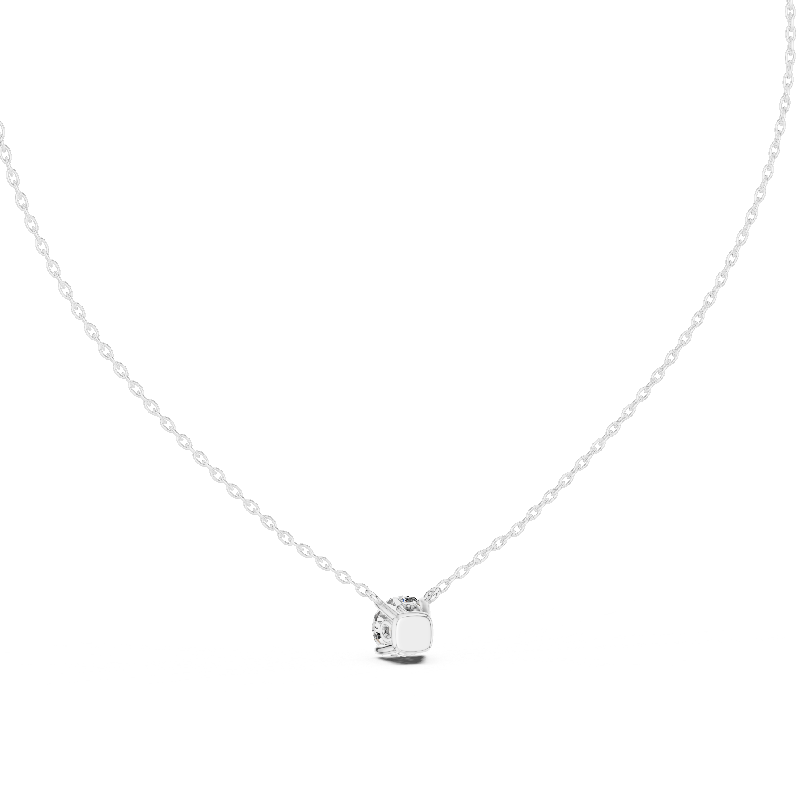 Bright Sun lab grown diamond pendant