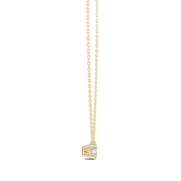 Bright Sun lab grown diamond pendant