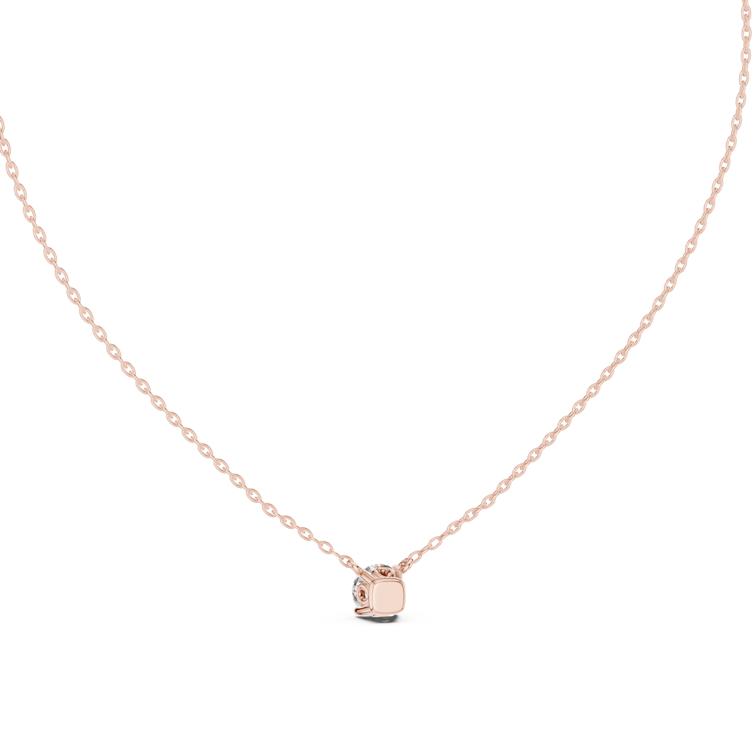 Light Beam lab grown diamond pendant