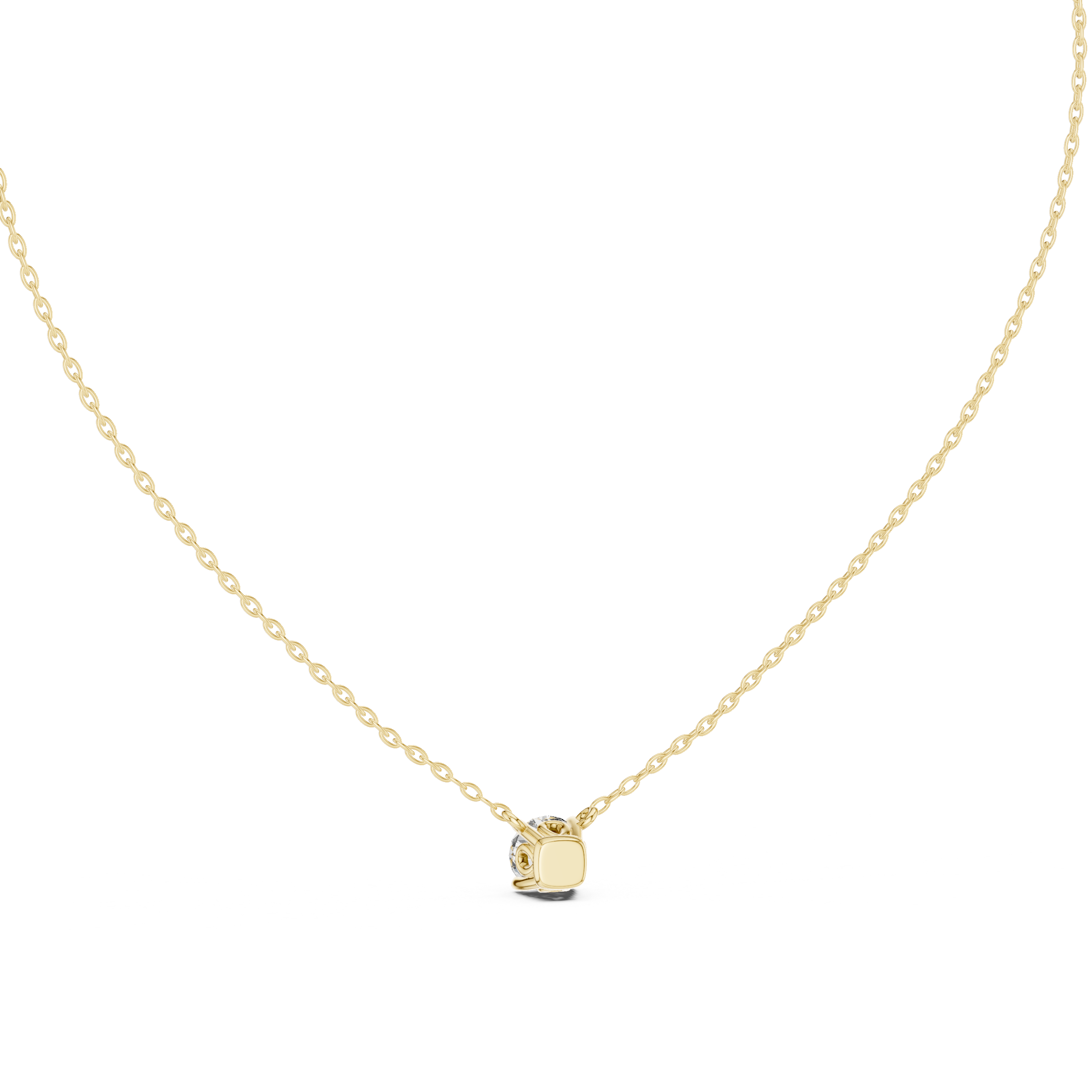 Light Beam lab grown diamond pendant