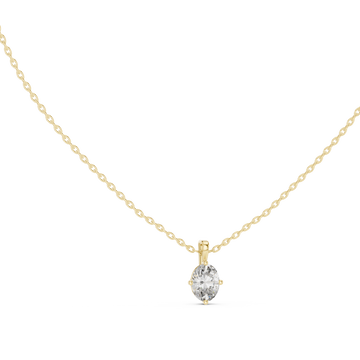 Heart Beat lab grown diamond pendant