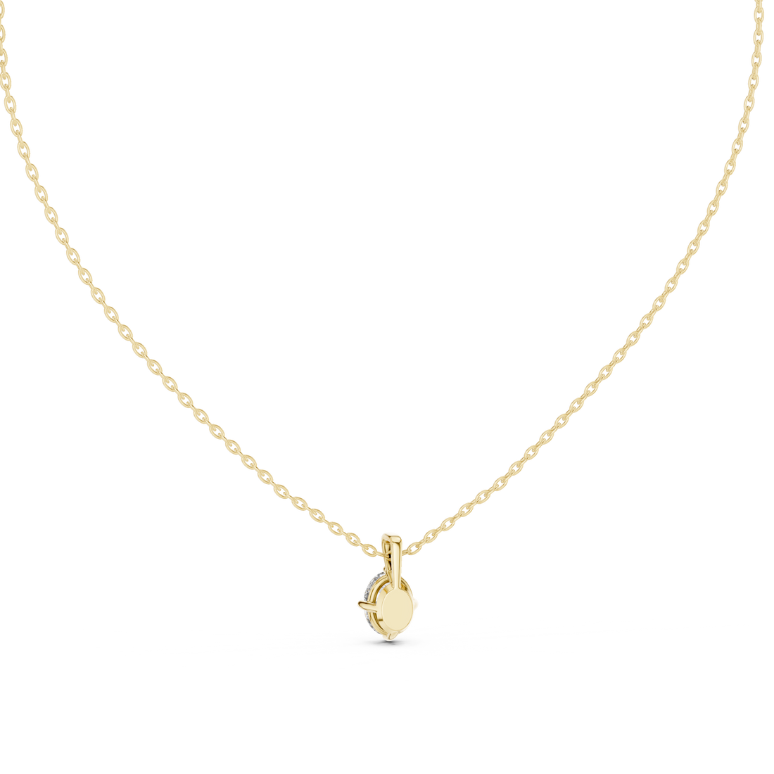Heart Beat lab grown diamond pendant