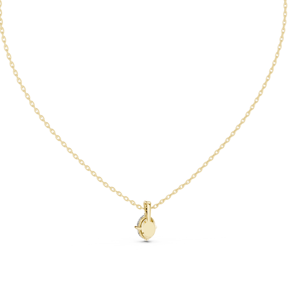 Heart Beat lab grown diamond pendant