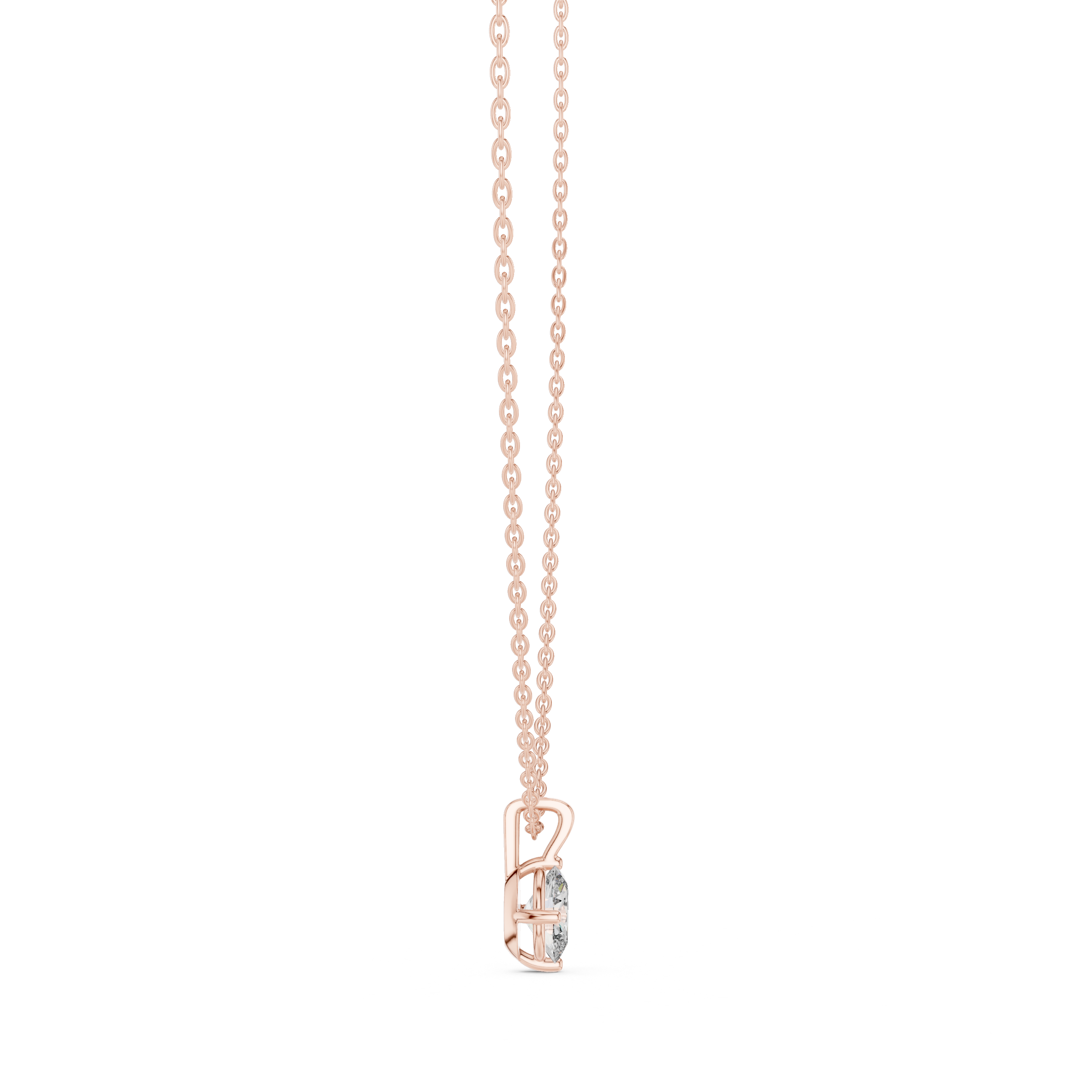 Love Song lab grown diamond pendant