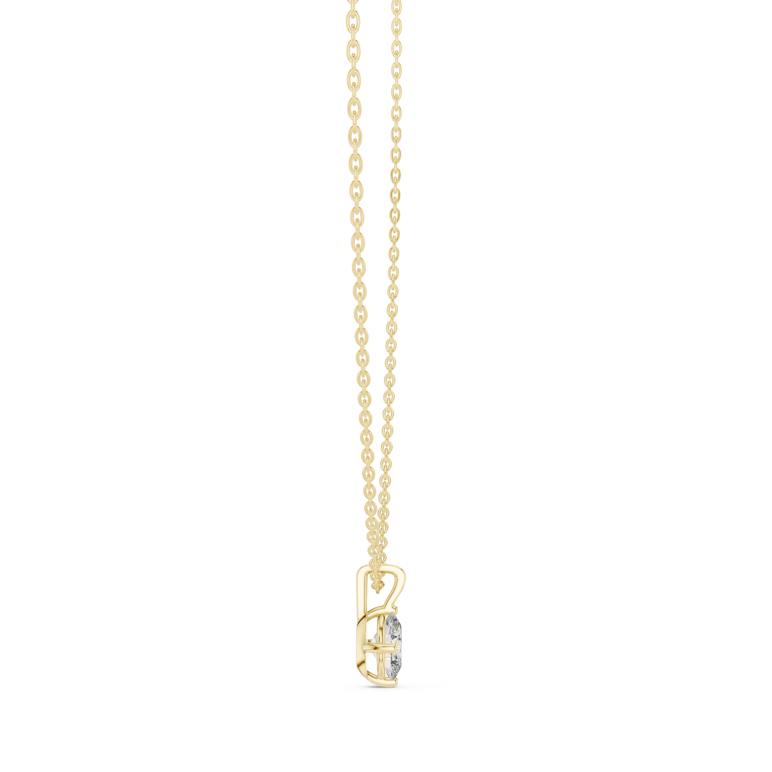 Love Song lab grown diamond pendant