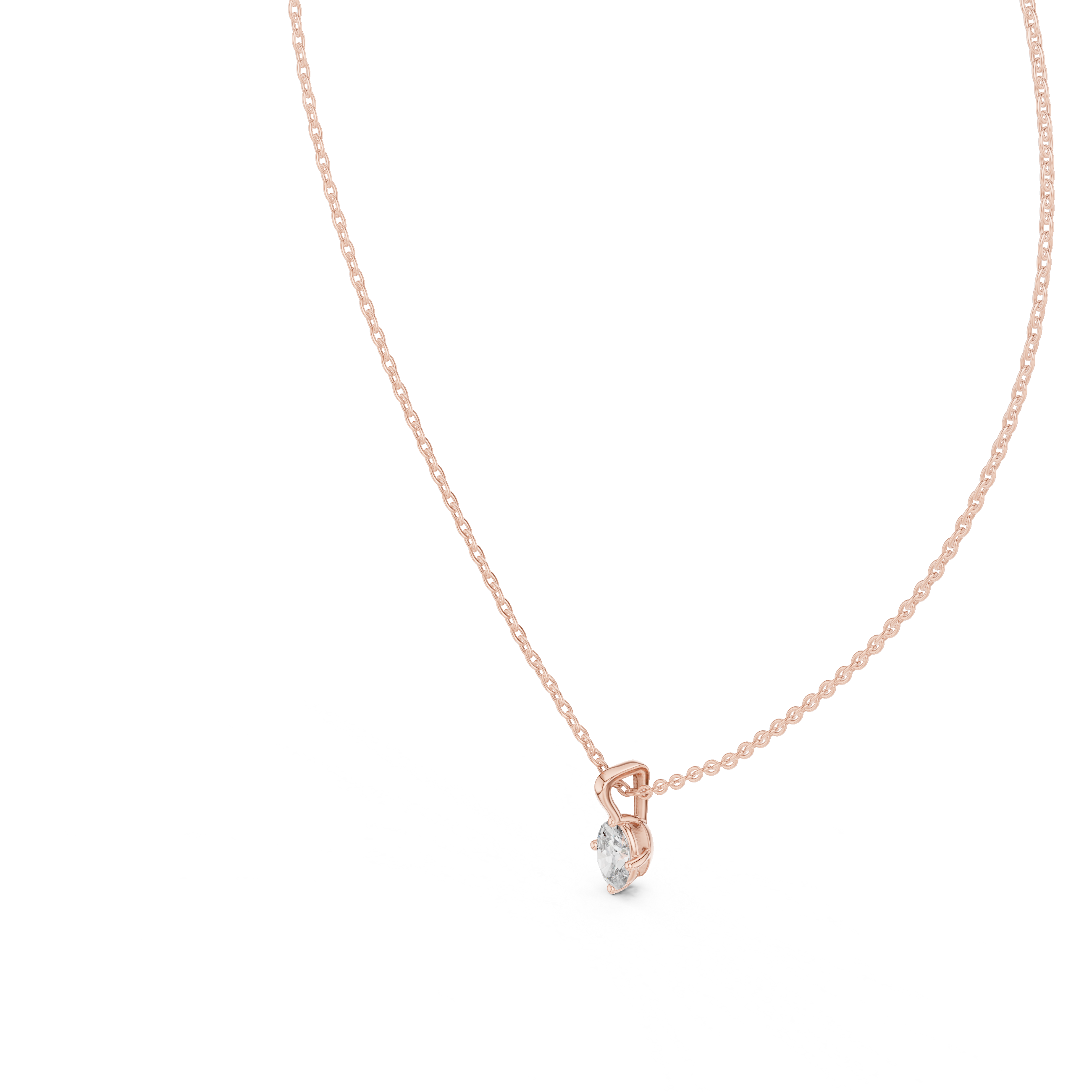 Magic Spell lab grown diamond pendant
