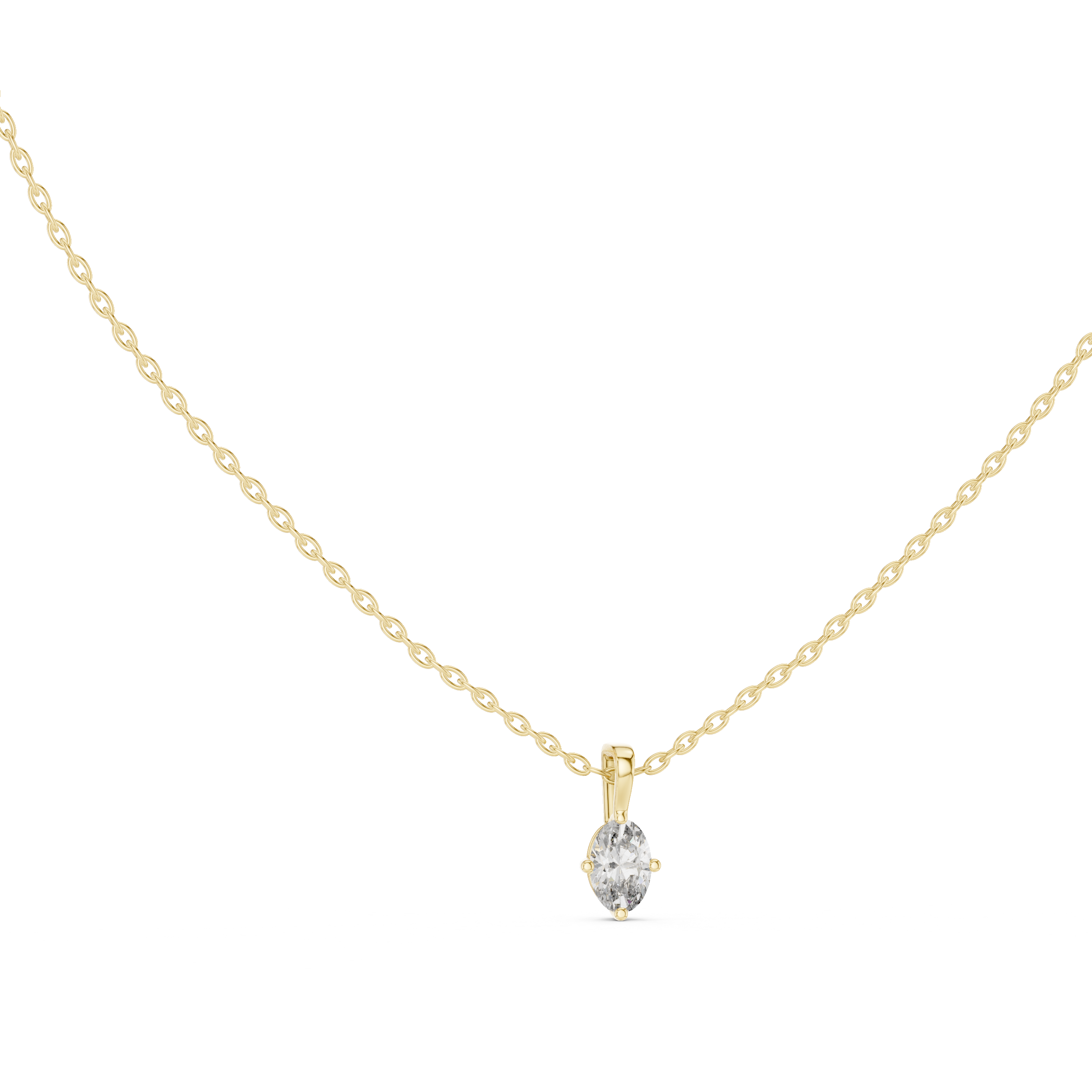 Magic Spell lab grown diamond pendant