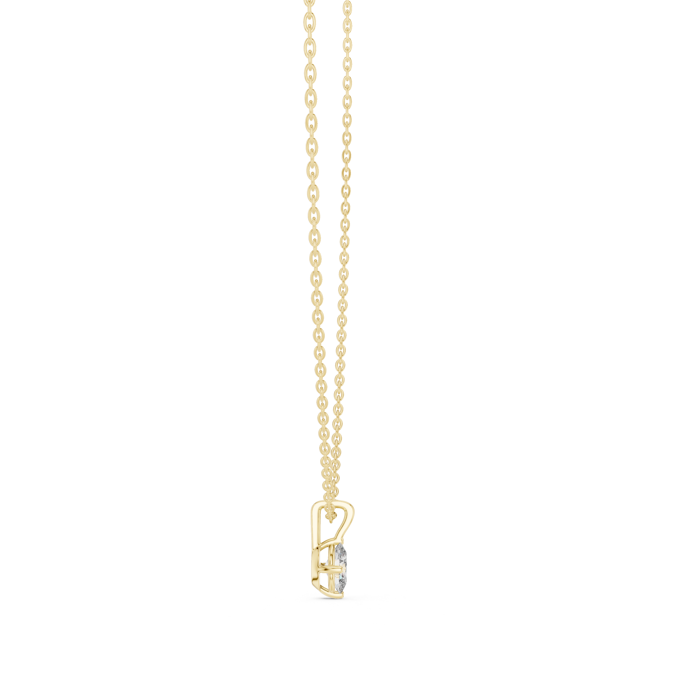 Magic Spell lab grown diamond pendant