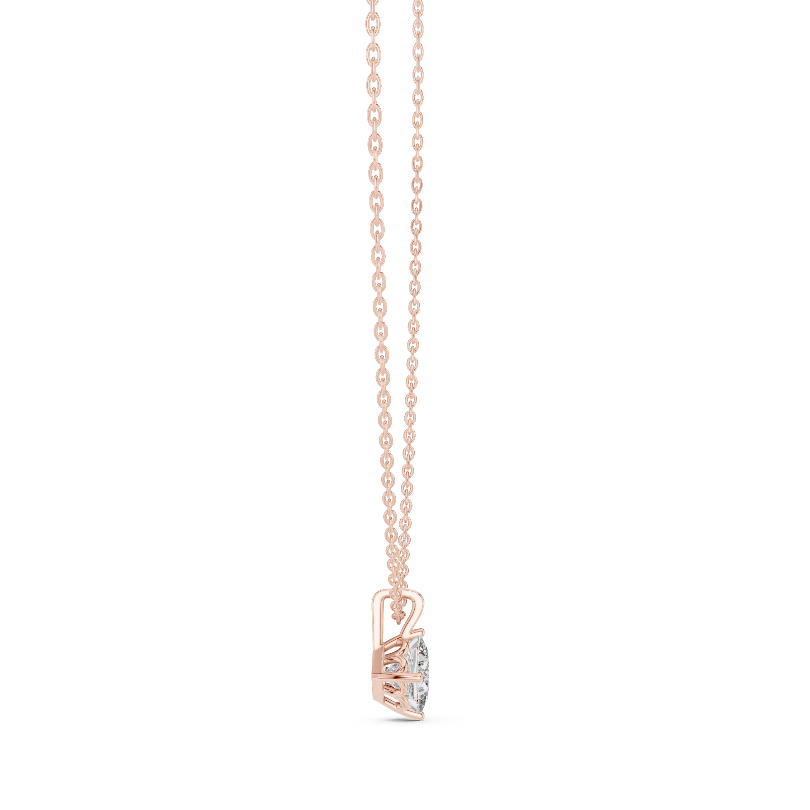 Sweet Melody lab grown diamond pendant
