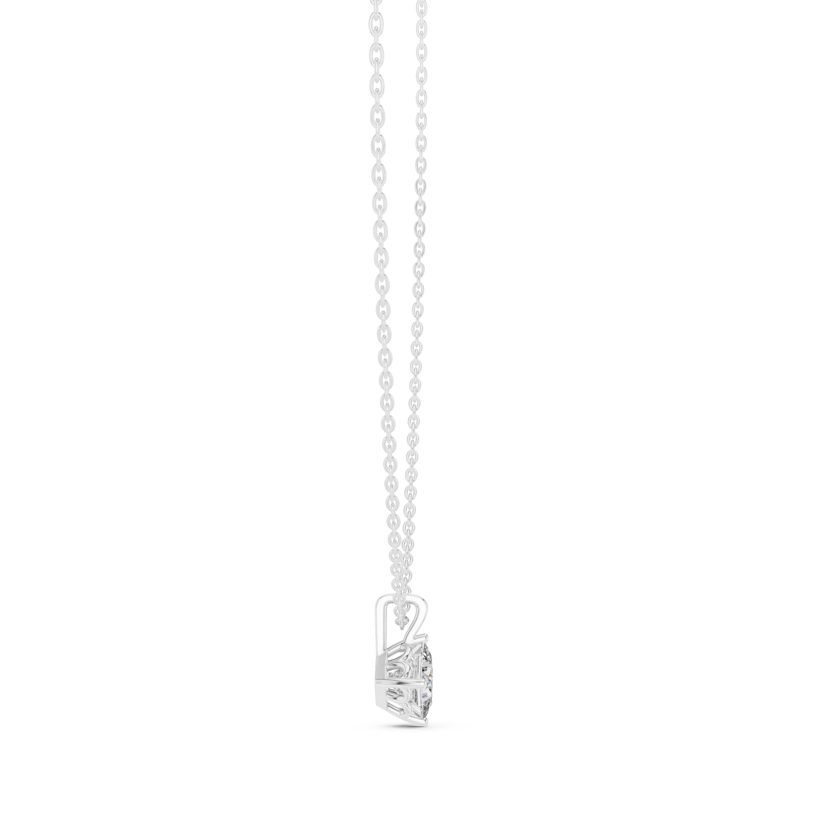 Sweet Melody lab grown diamond pendant
