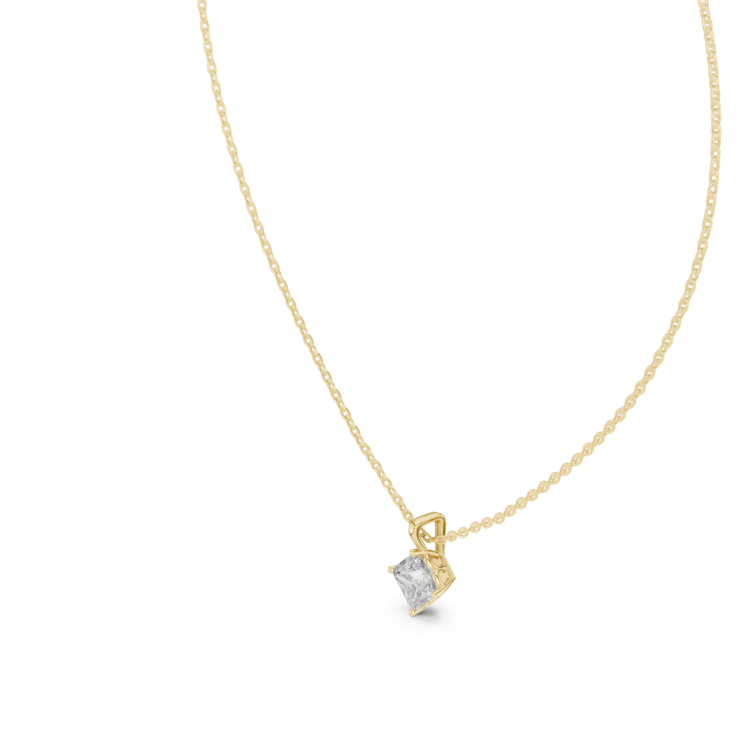 Sweet Melody lab grown diamond pendant