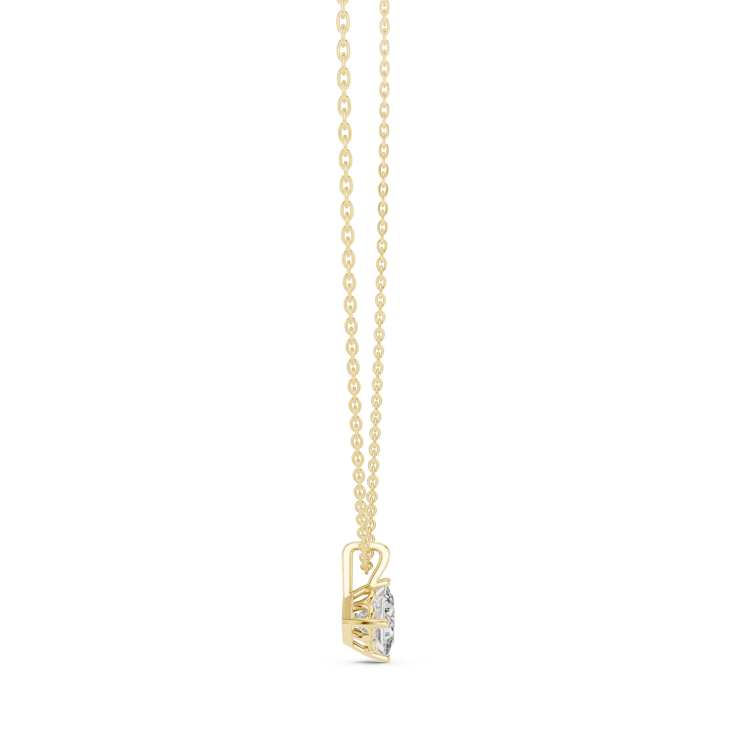 Sweet Melody lab grown diamond pendant