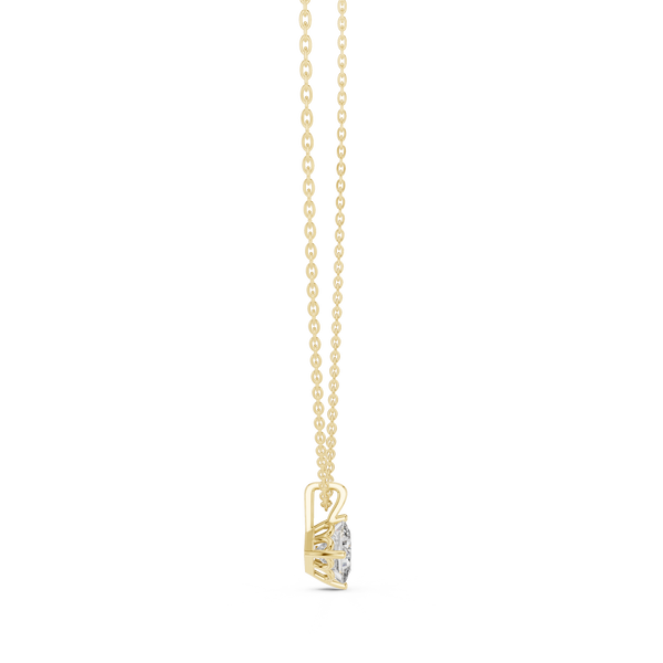 Sweet Melody lab grown diamond pendant