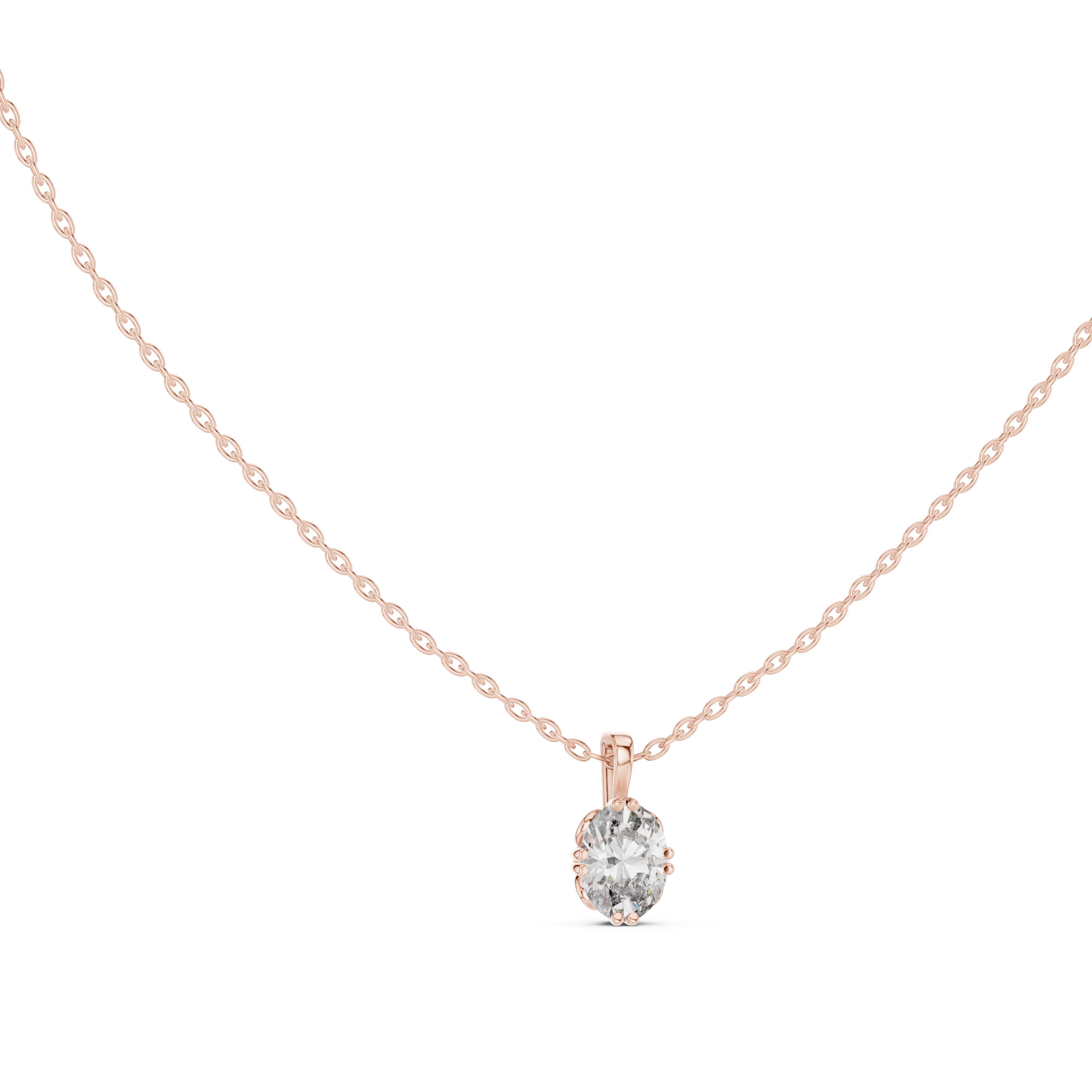 Peaceful Mind lab grown diamond pendant