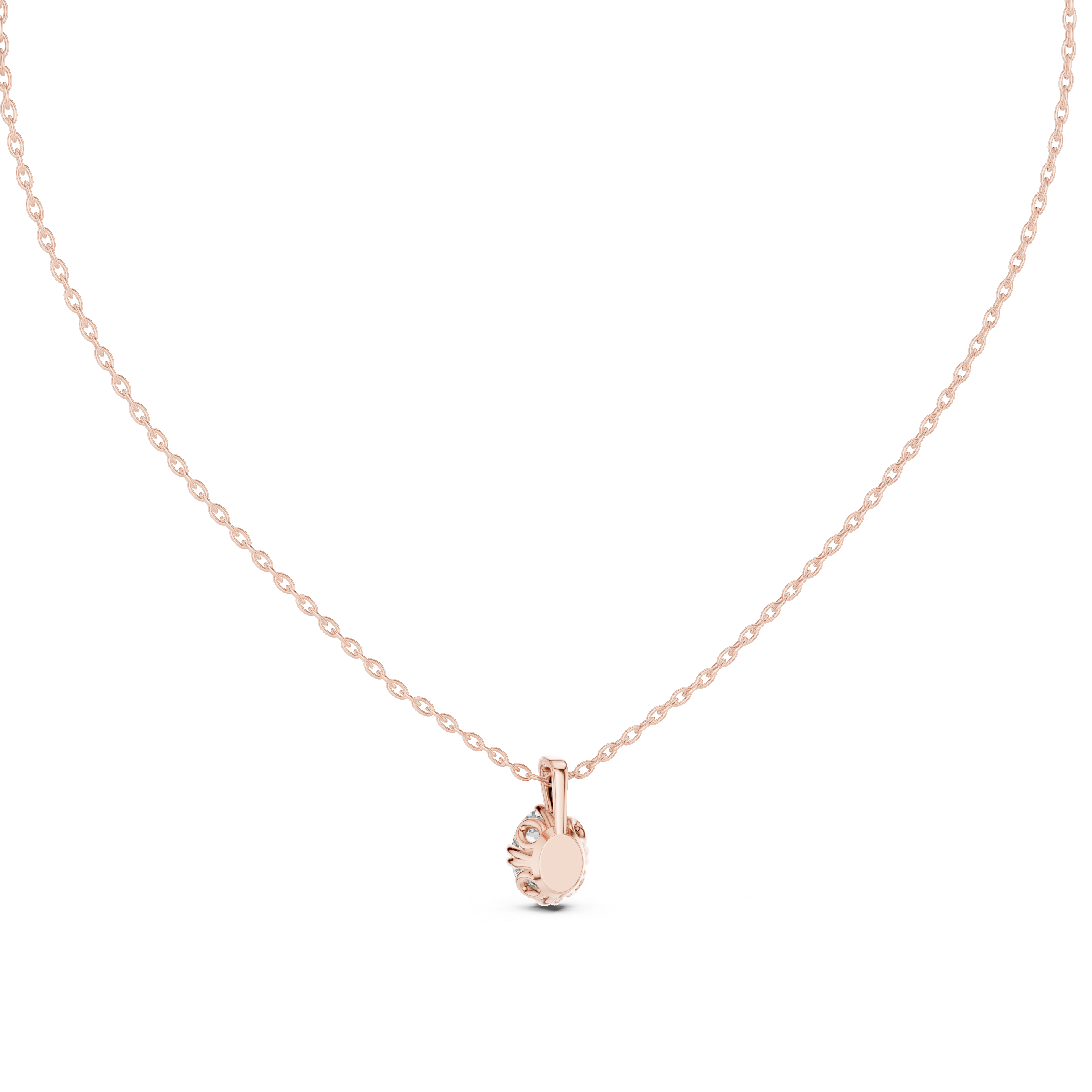 Peaceful Mind lab grown diamond pendant