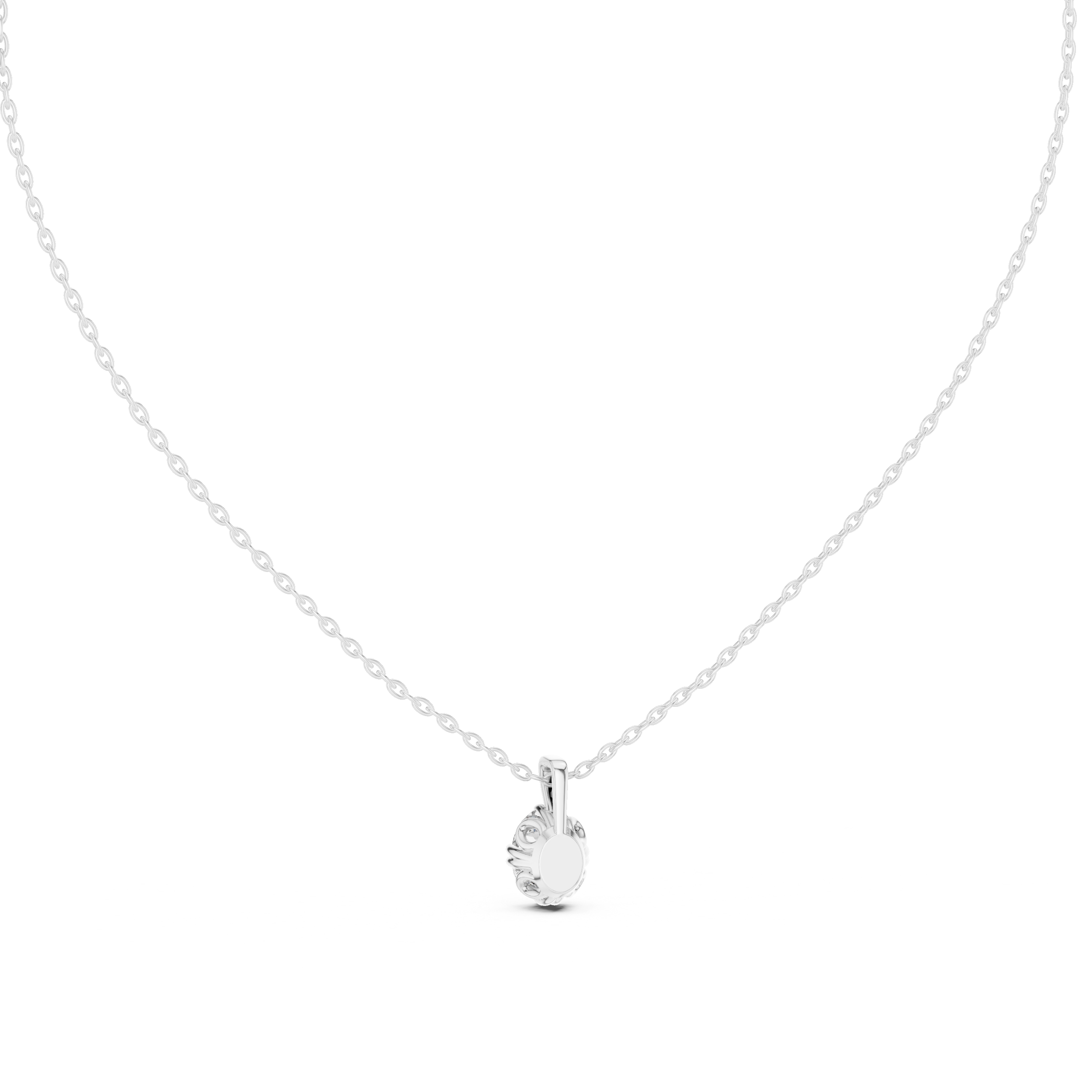 Peaceful Mind lab grown diamond pendant