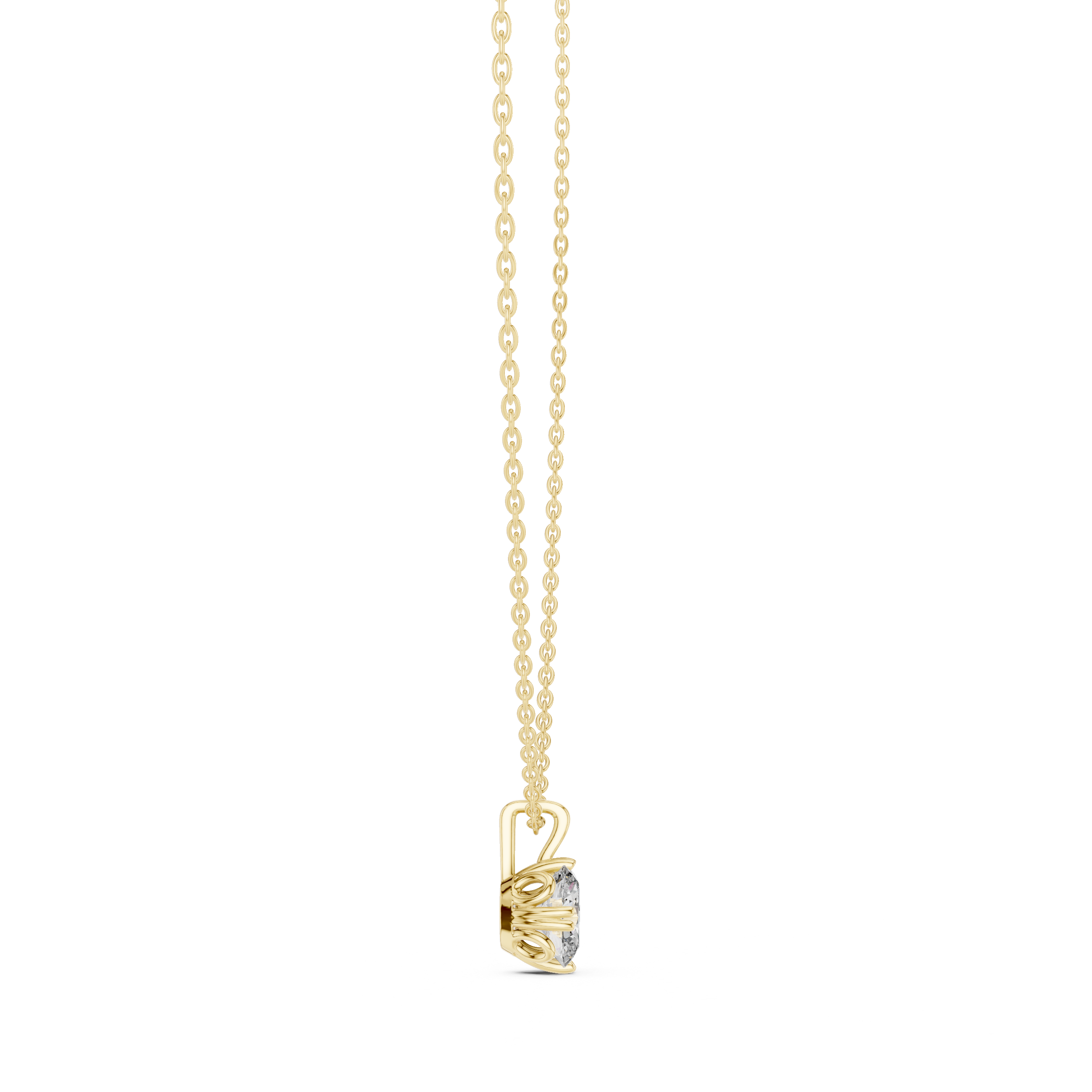 Peaceful Mind lab grown diamond pendant
