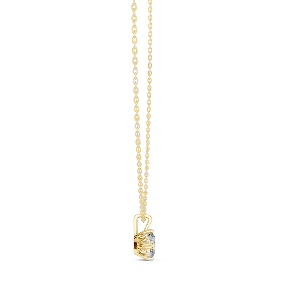 Peaceful Mind lab grown diamond pendant