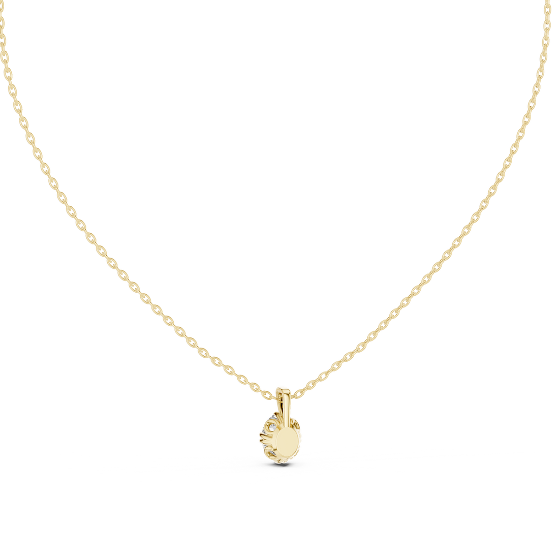 Peaceful Mind lab grown diamond pendant