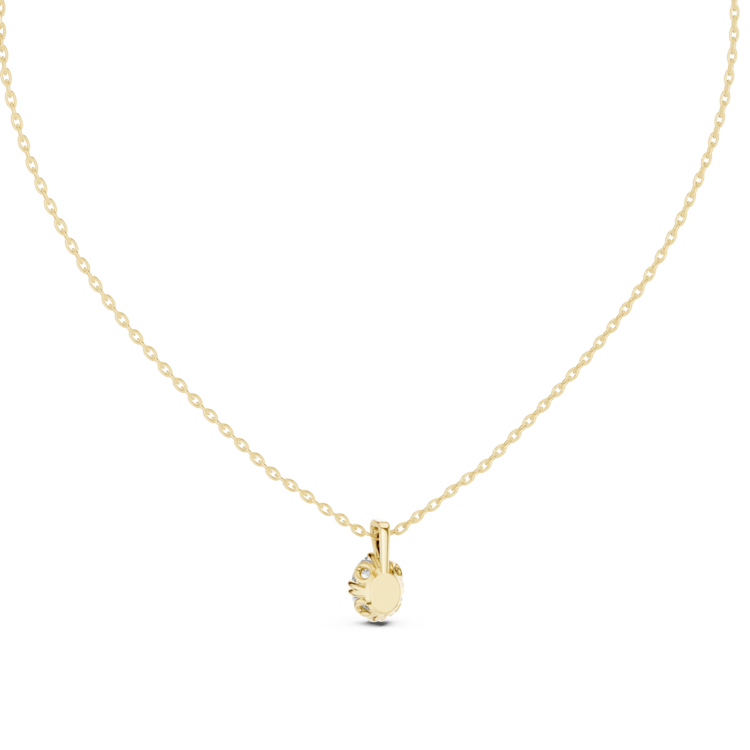 Peaceful Mind lab grown diamond pendant