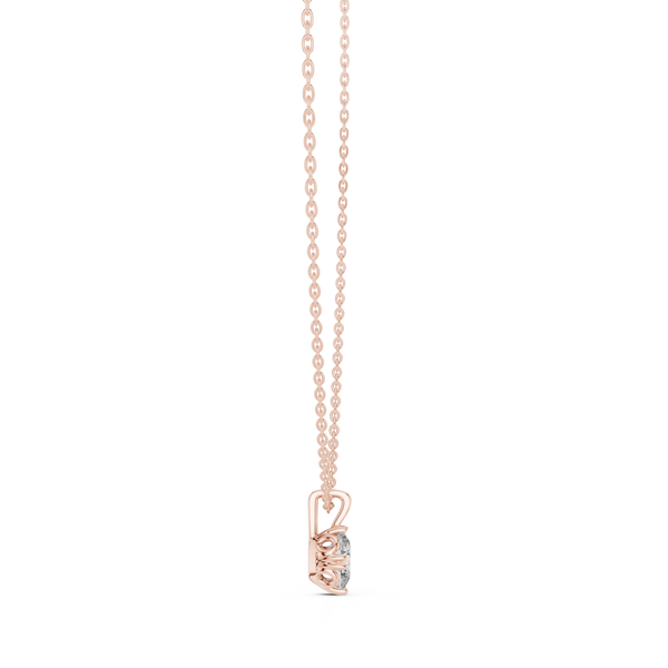 Warm Hug lab grown diamond pendant