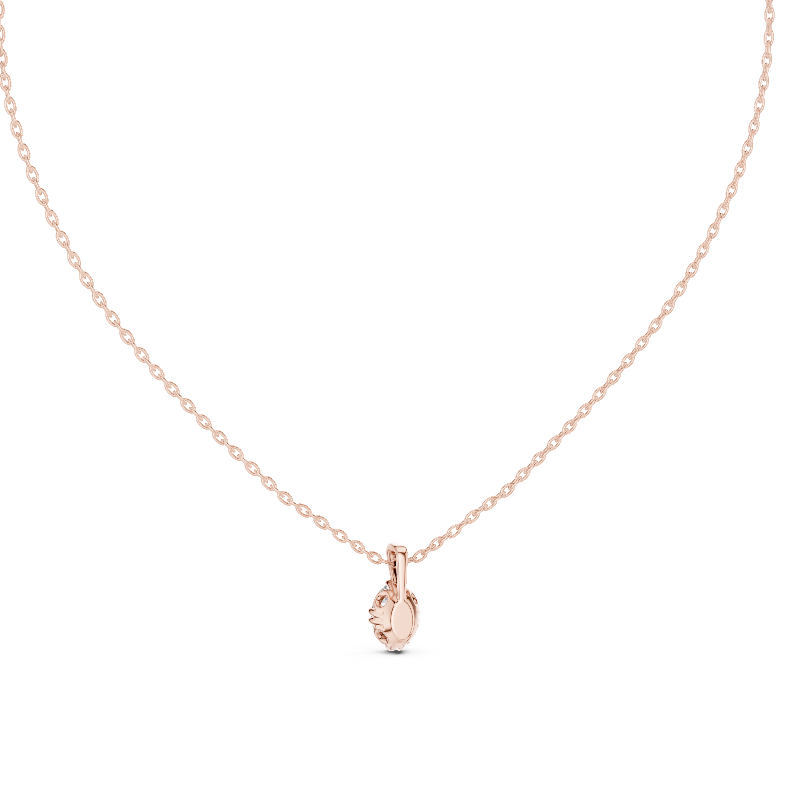 Warm Hug lab grown diamond pendant