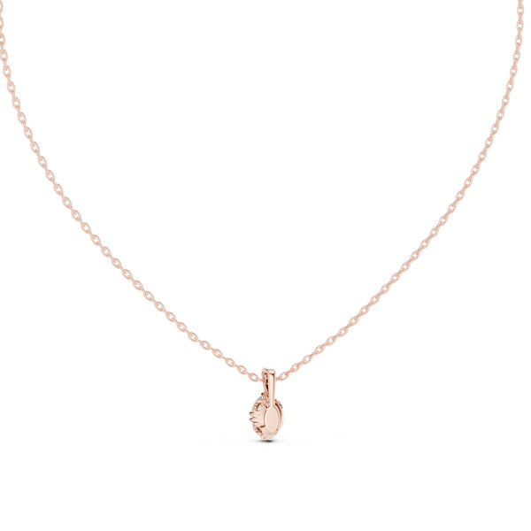 Warm Hug lab grown diamond pendant