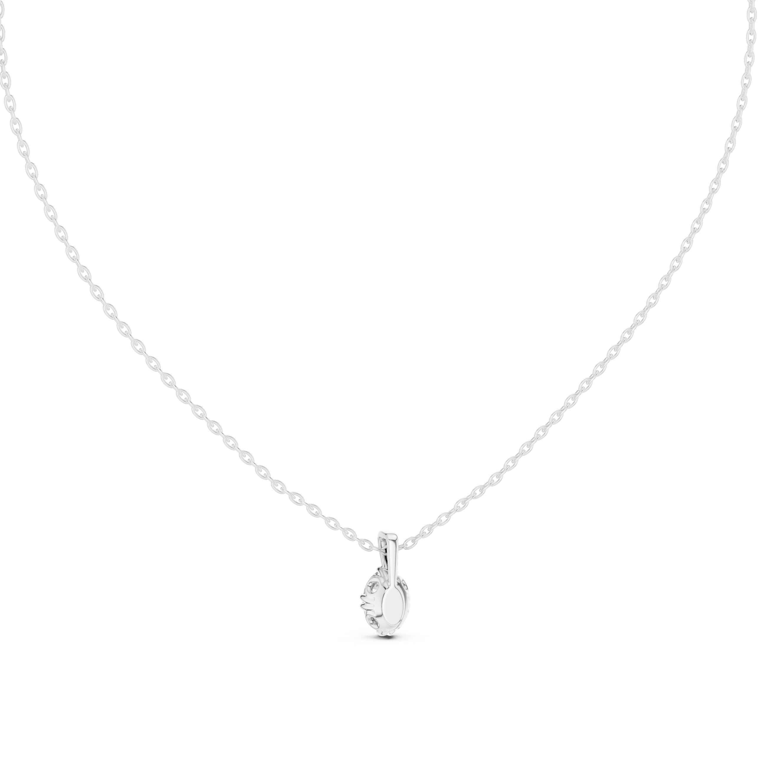 Warm Hug lab grown diamond pendant