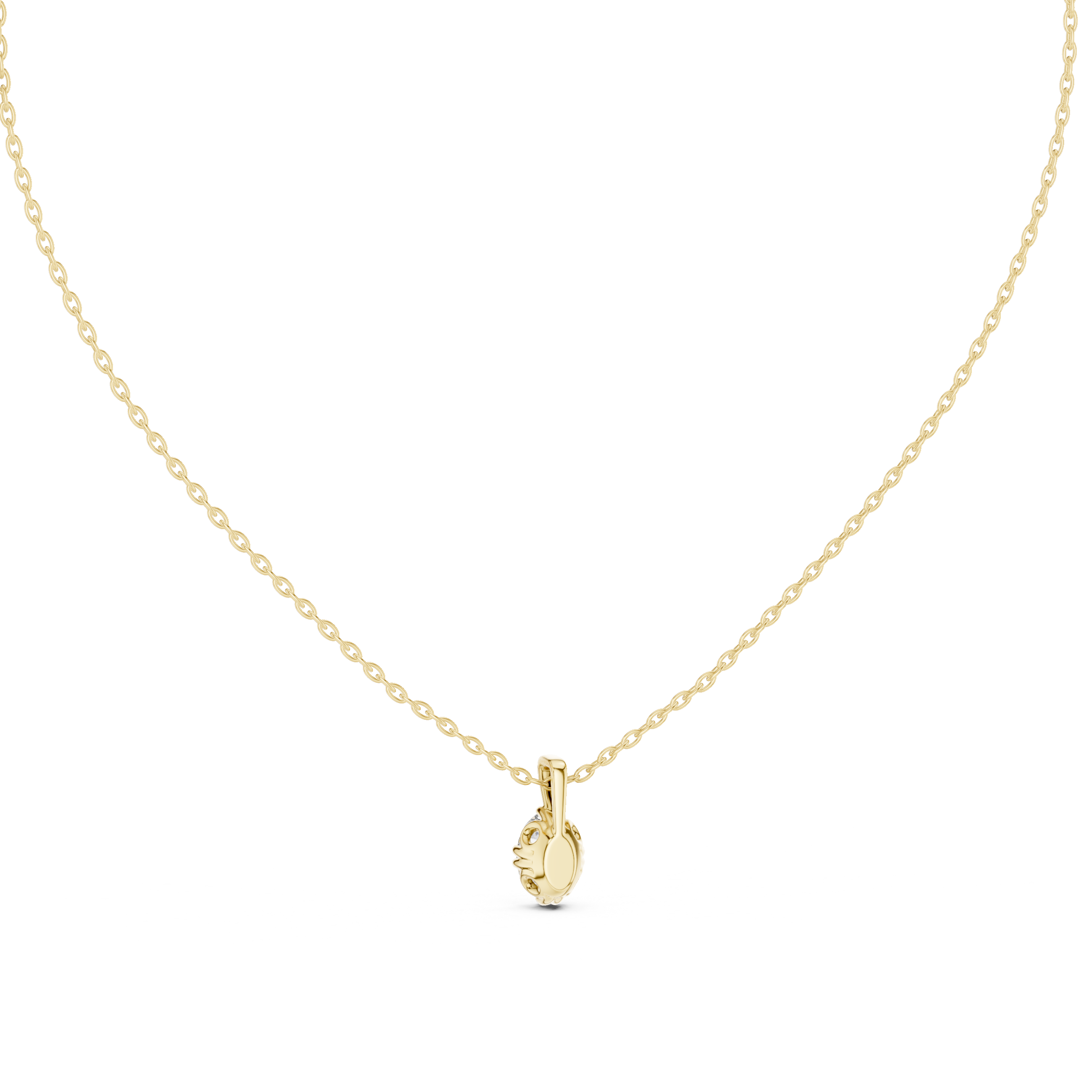 Warm Hug lab grown diamond pendant