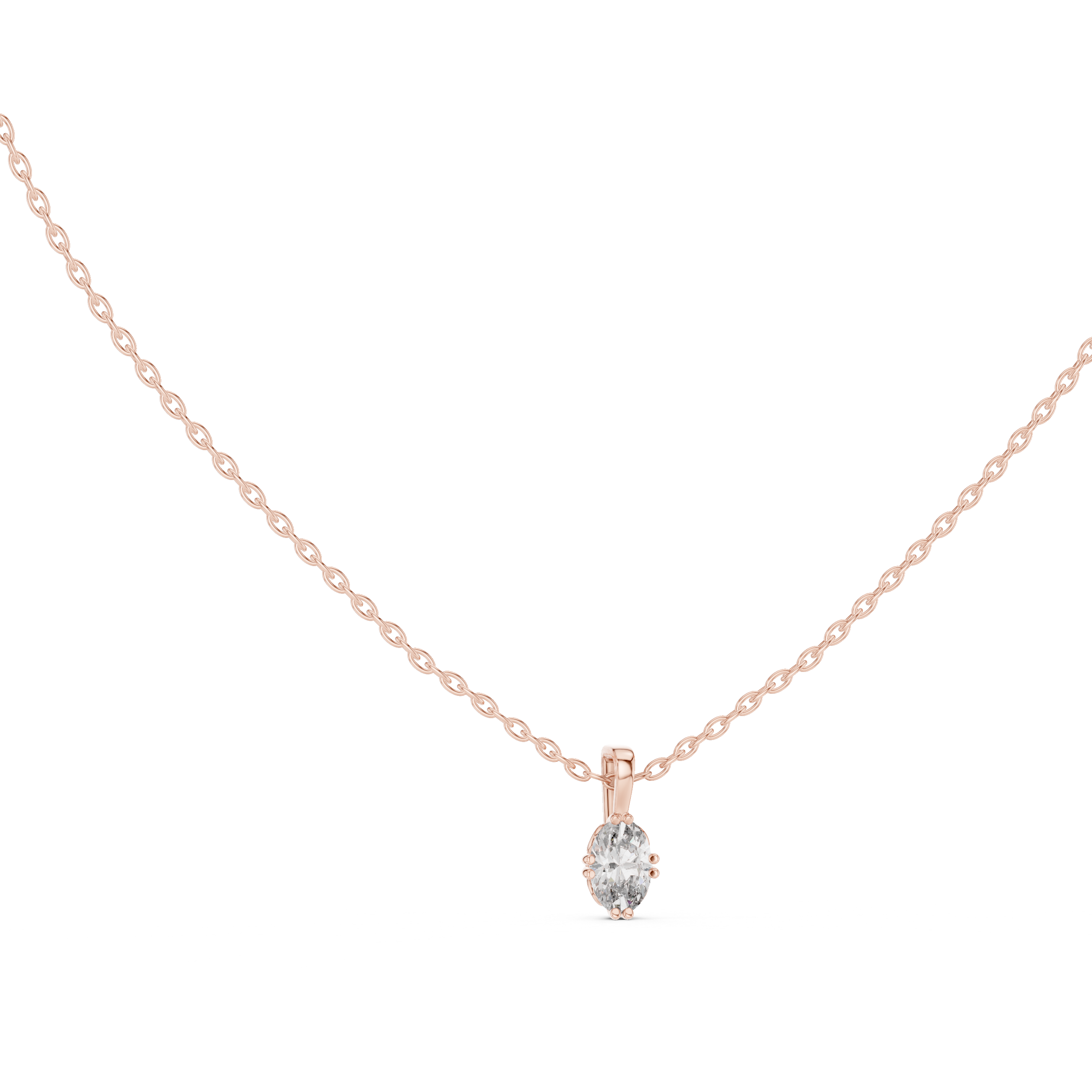 Fresh Start lab grown diamond pendant