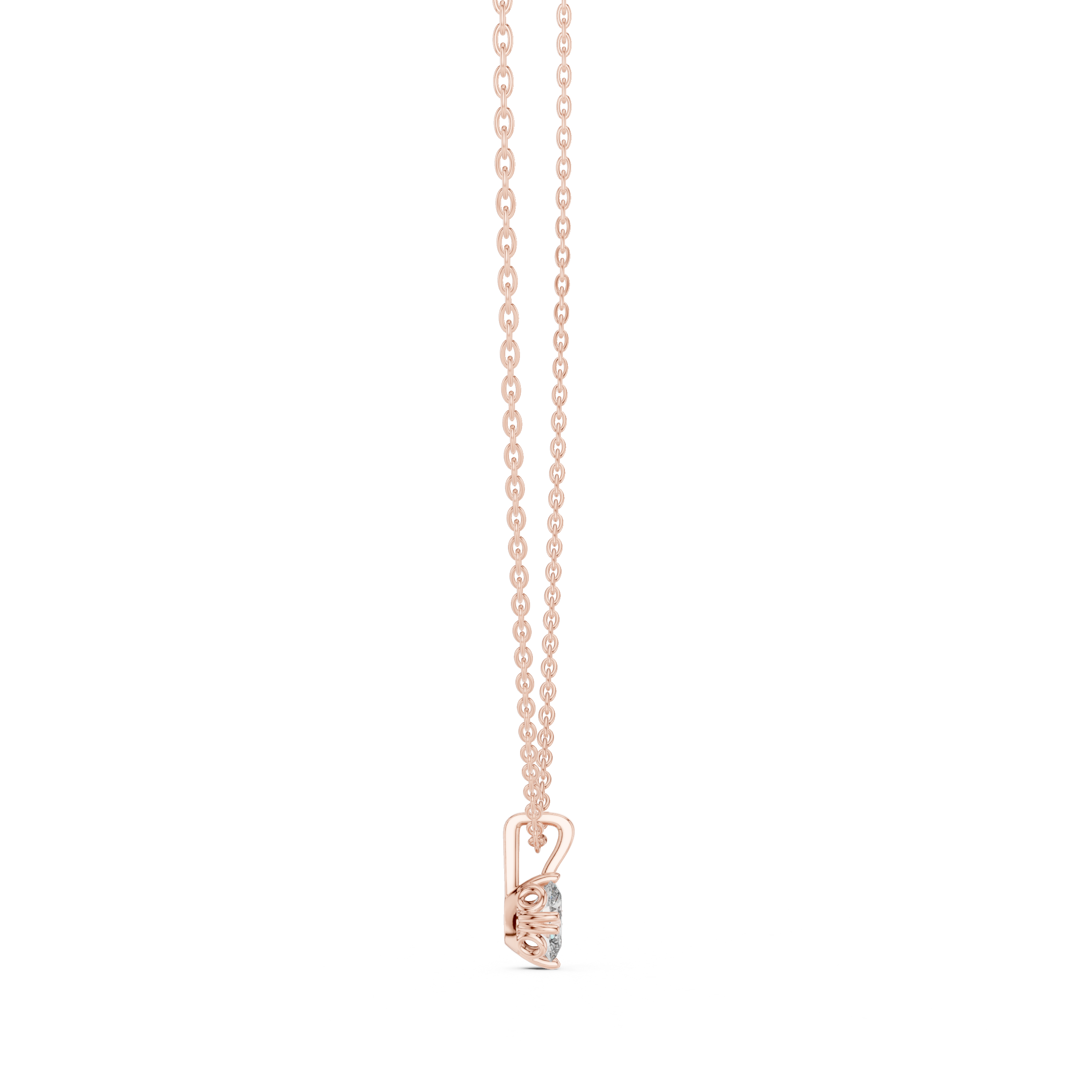 Fresh Start lab grown diamond pendant