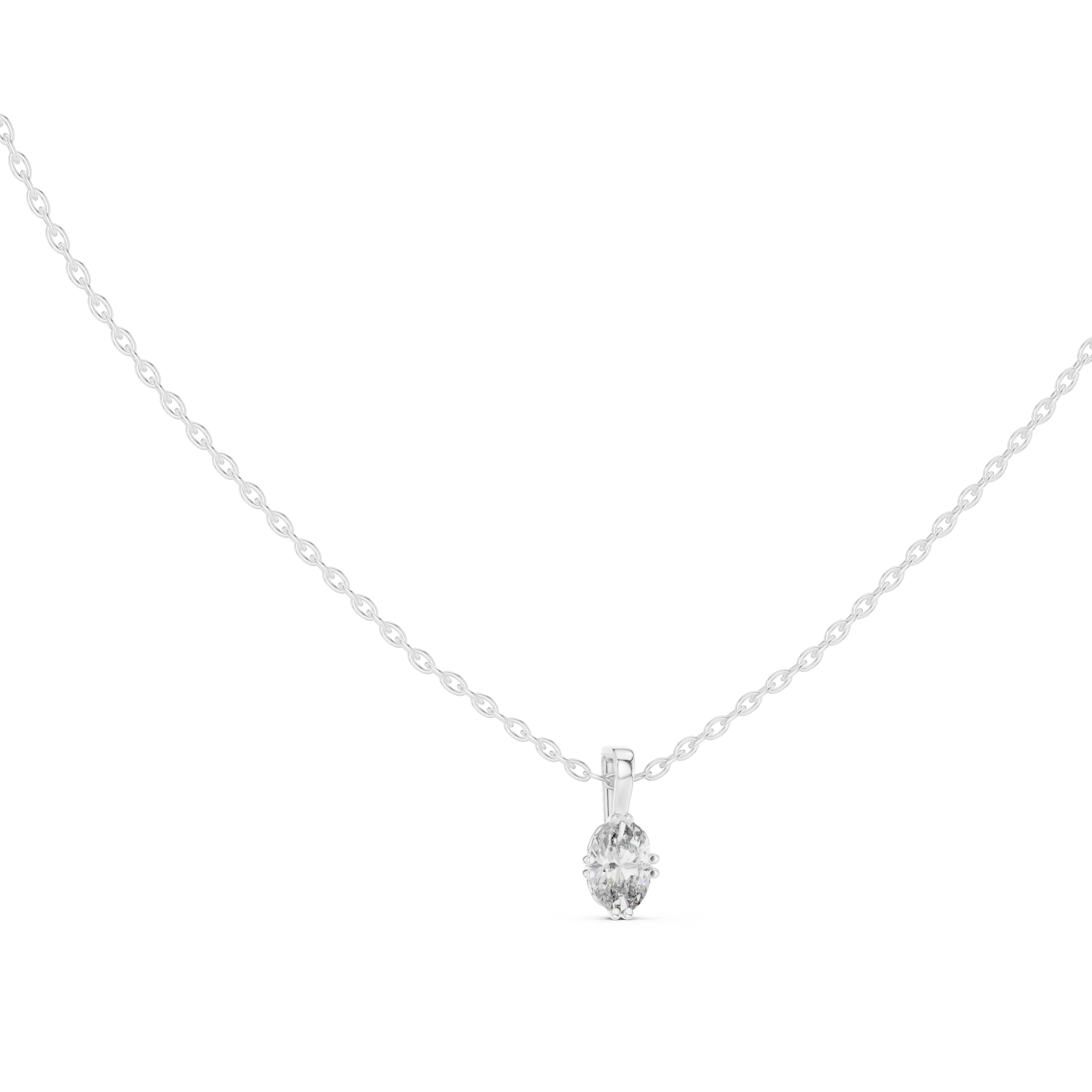 Fresh Start lab grown diamond pendant