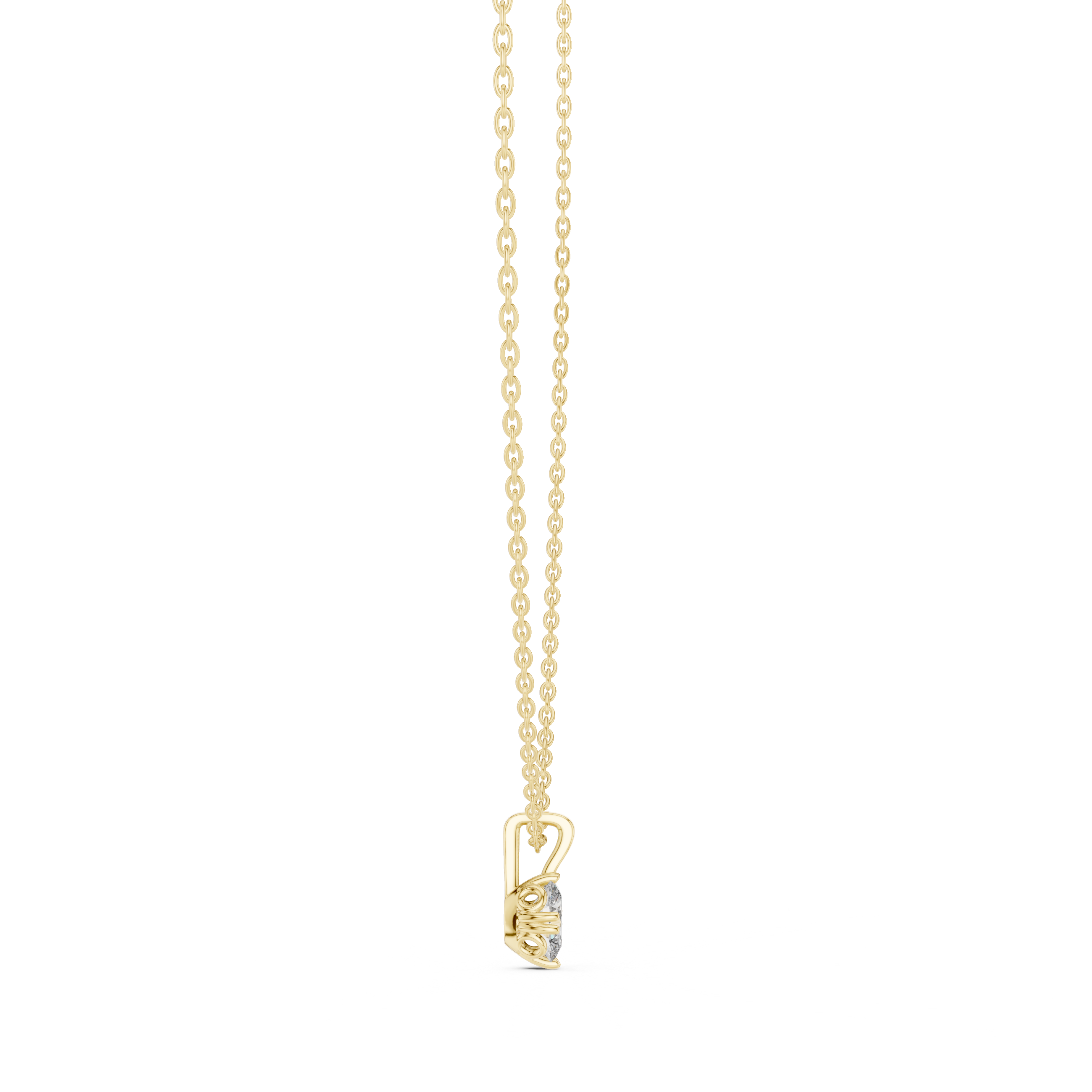 Fresh Start lab grown diamond pendant