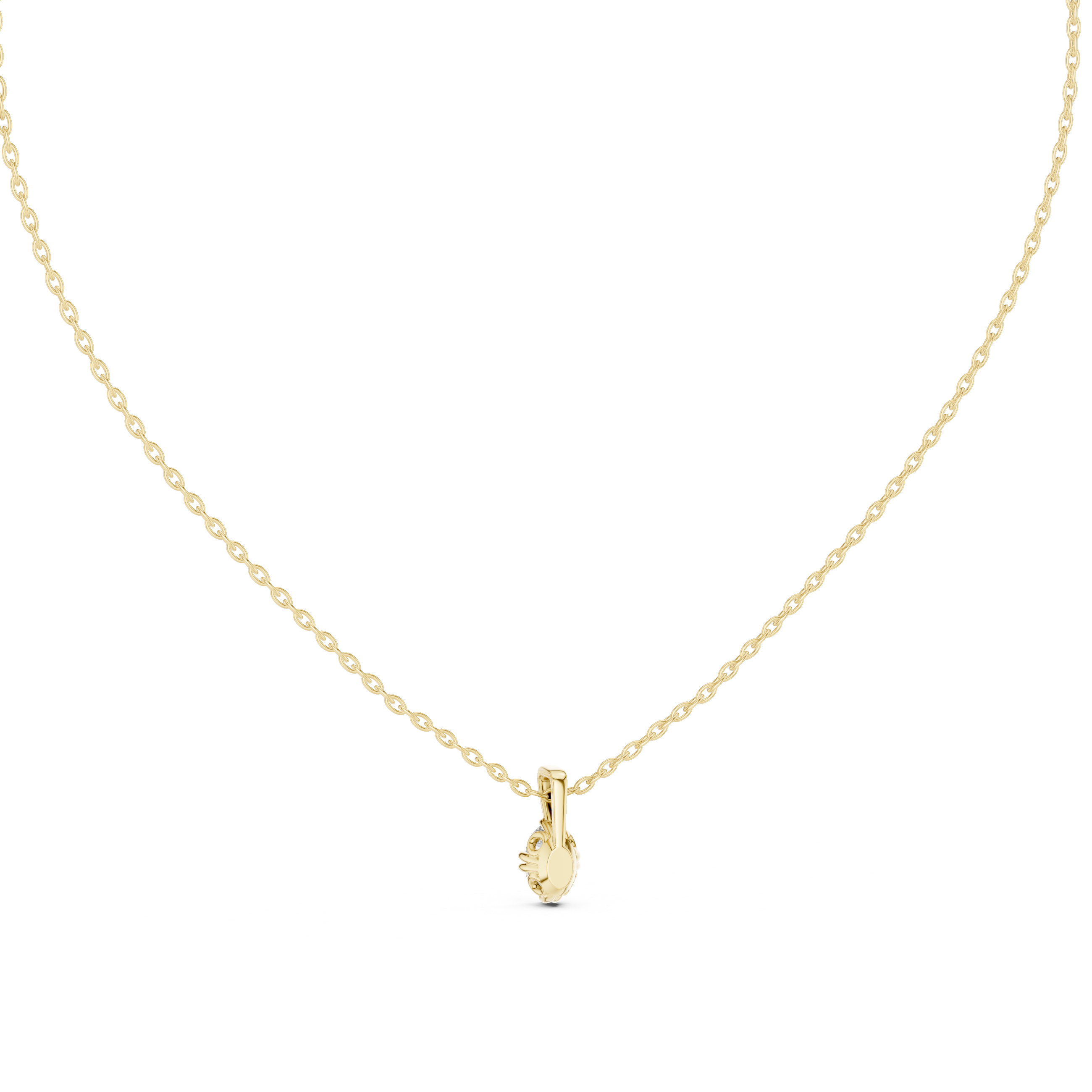 Fresh Start lab grown diamond pendant