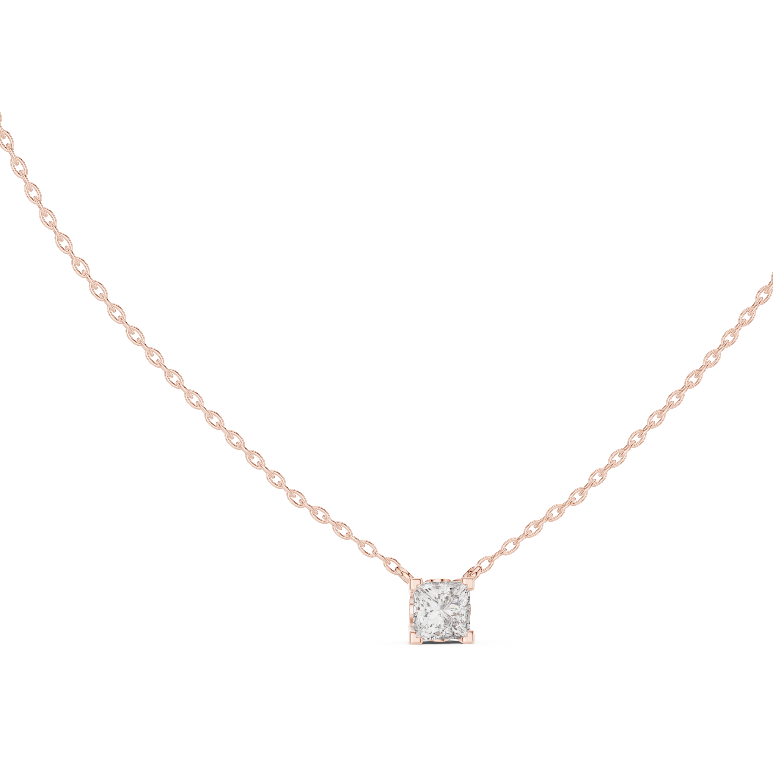 Star Dust lab grown diamond pendant