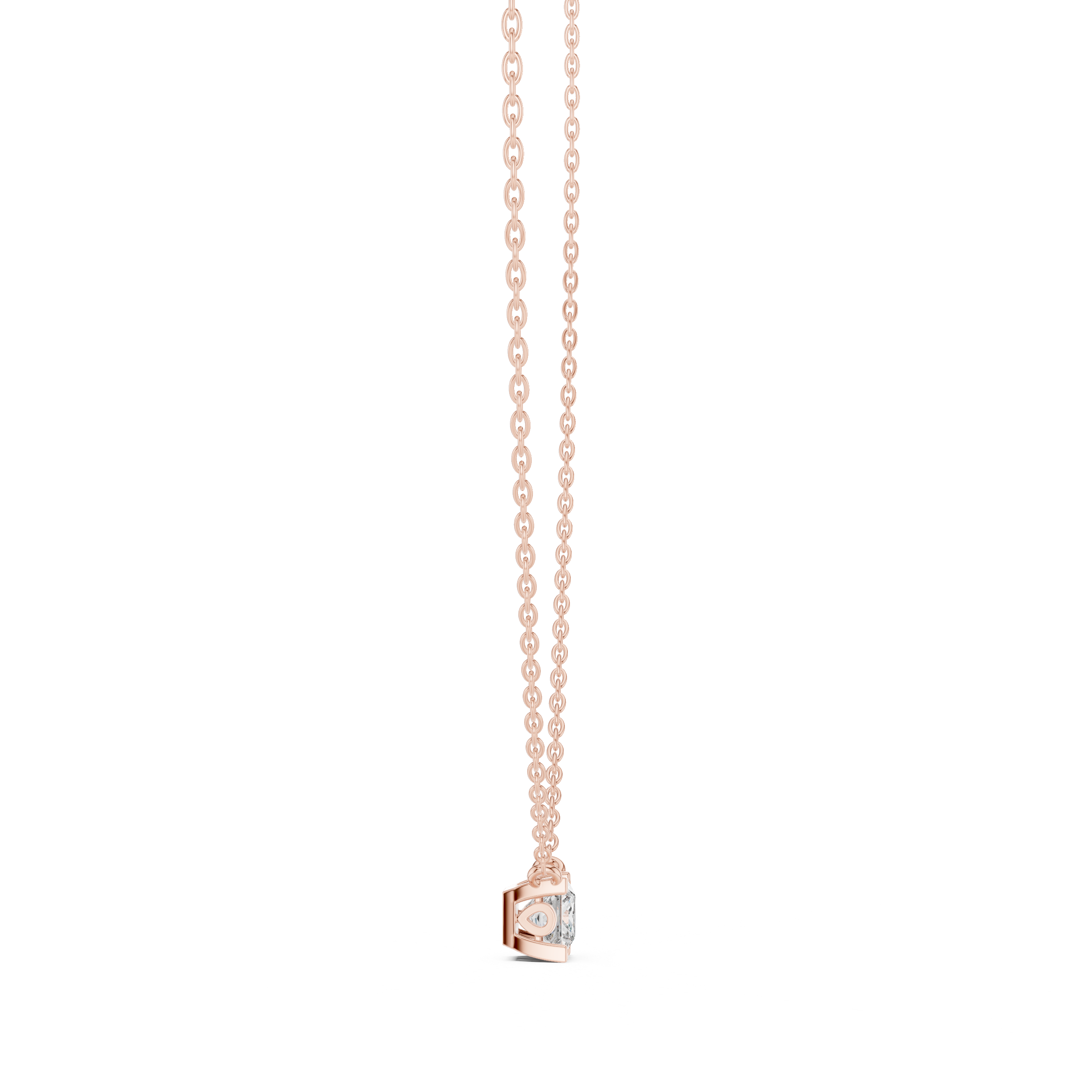 Star Dust lab grown diamond pendant