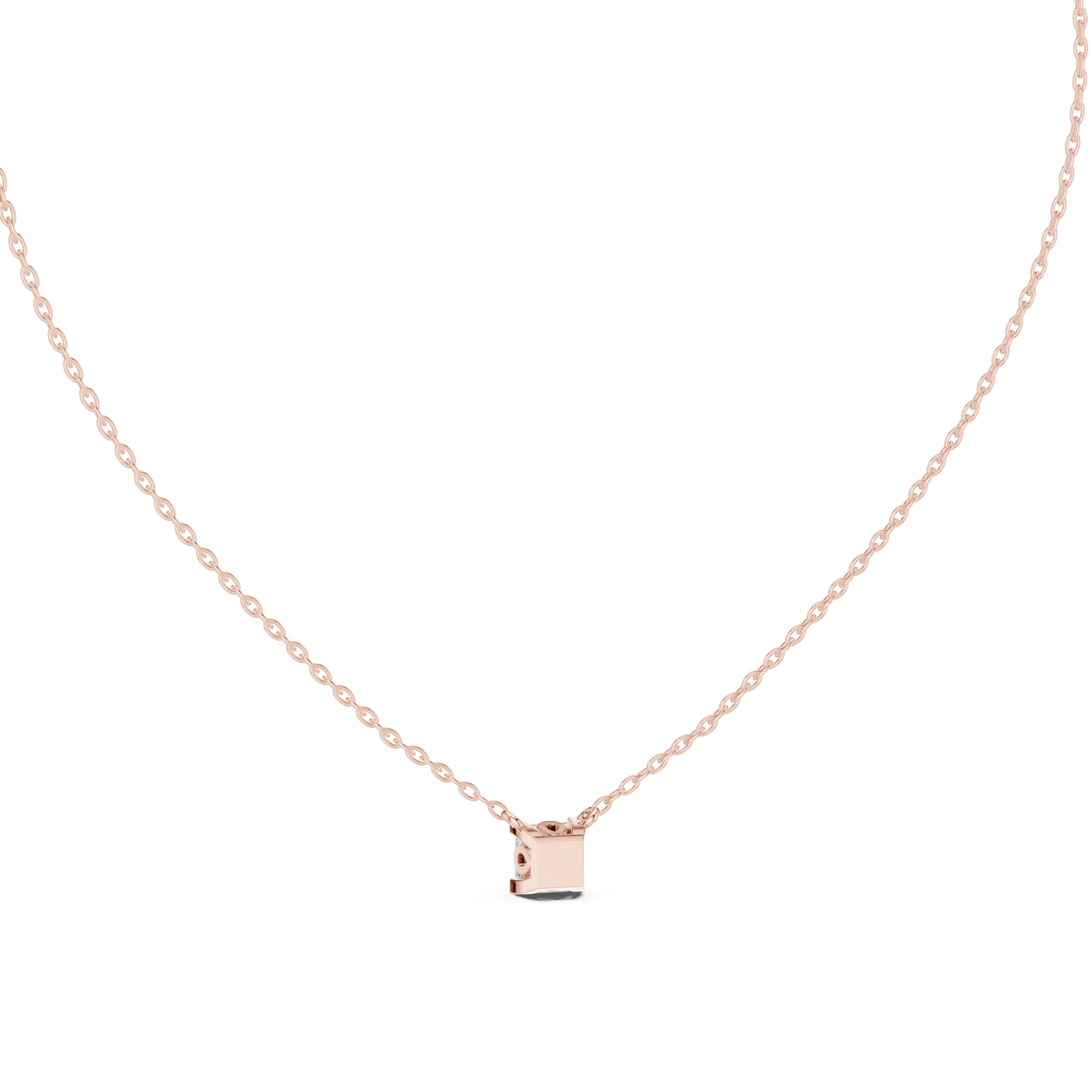 Star Dust lab grown diamond pendant