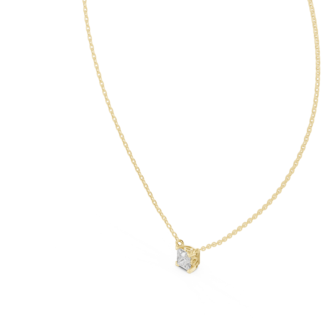 Star Dust lab grown diamond pendant
