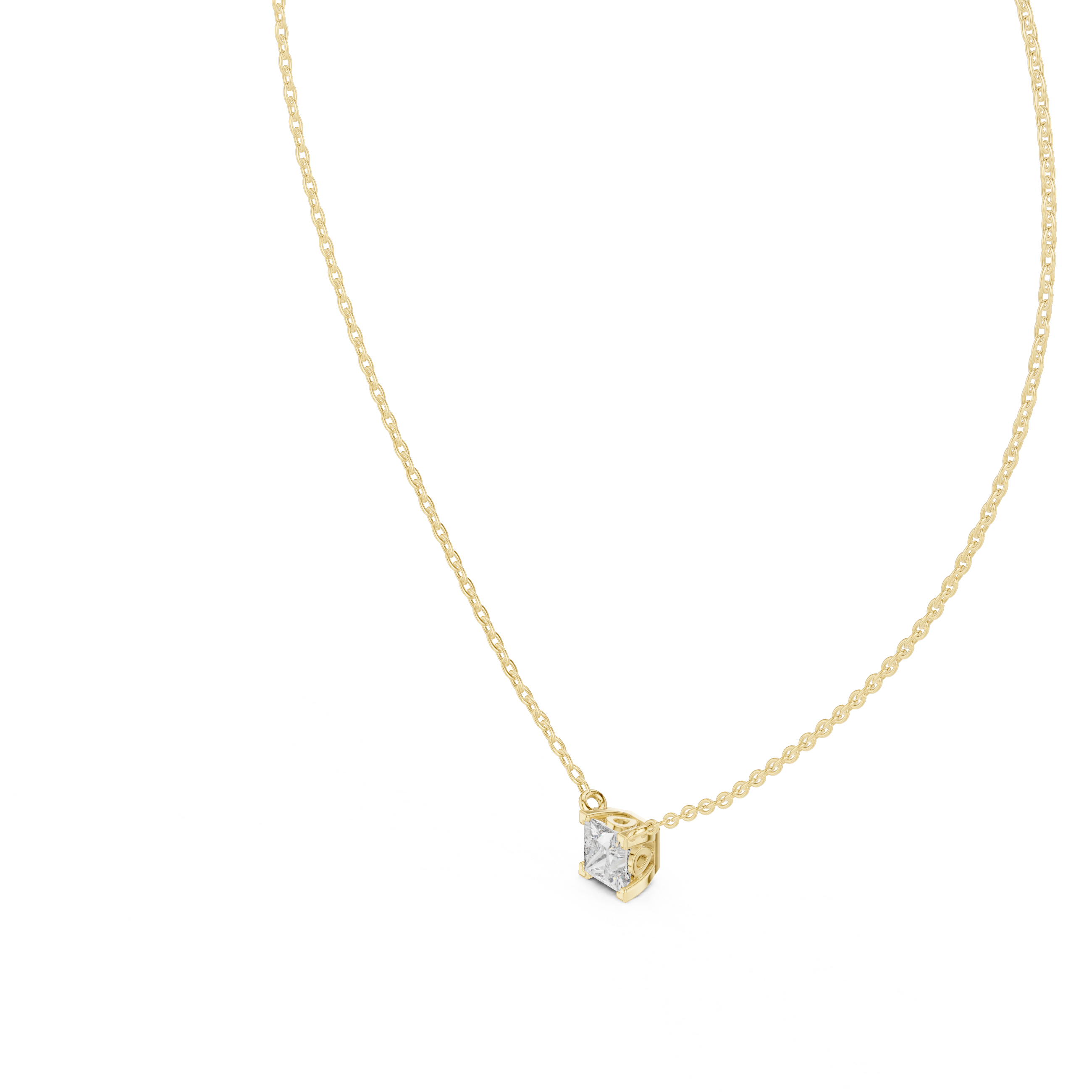 Star Dust lab grown diamond pendant