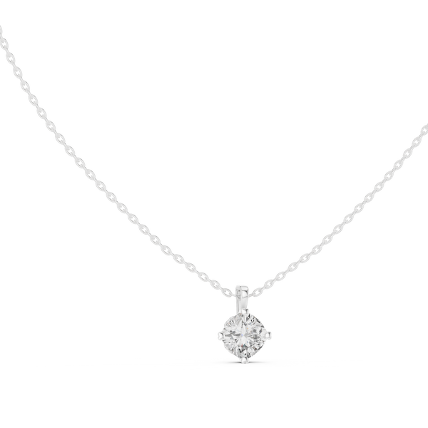 Deep Ocean lab grown diamond pendant