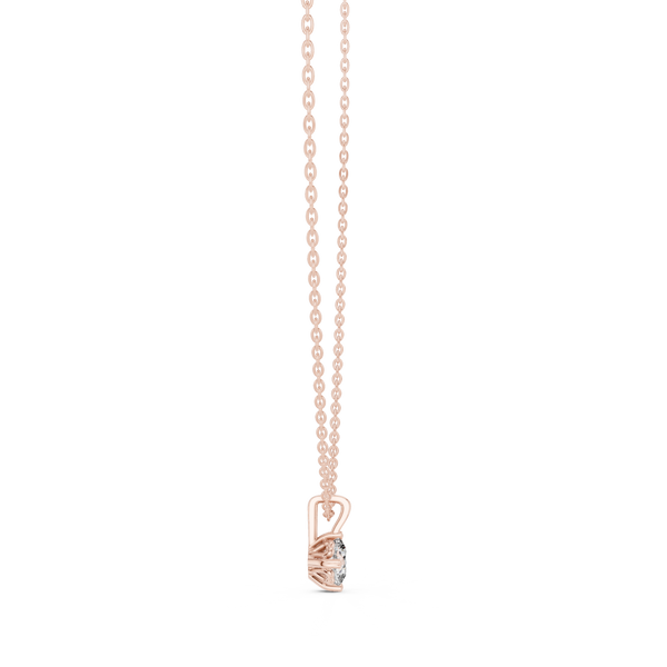 True Heart lab grown diamond pendant