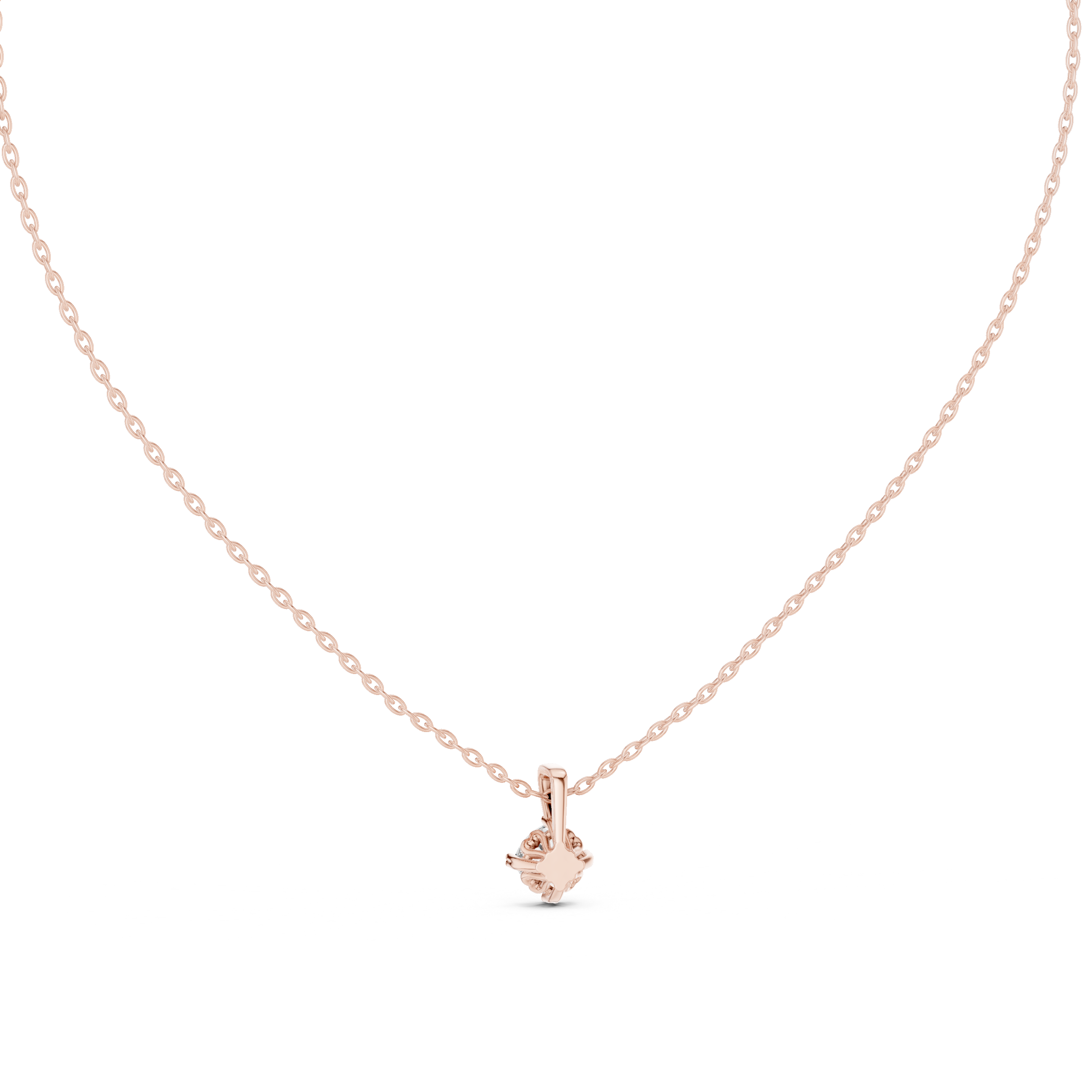 True Heart lab grown diamond pendant