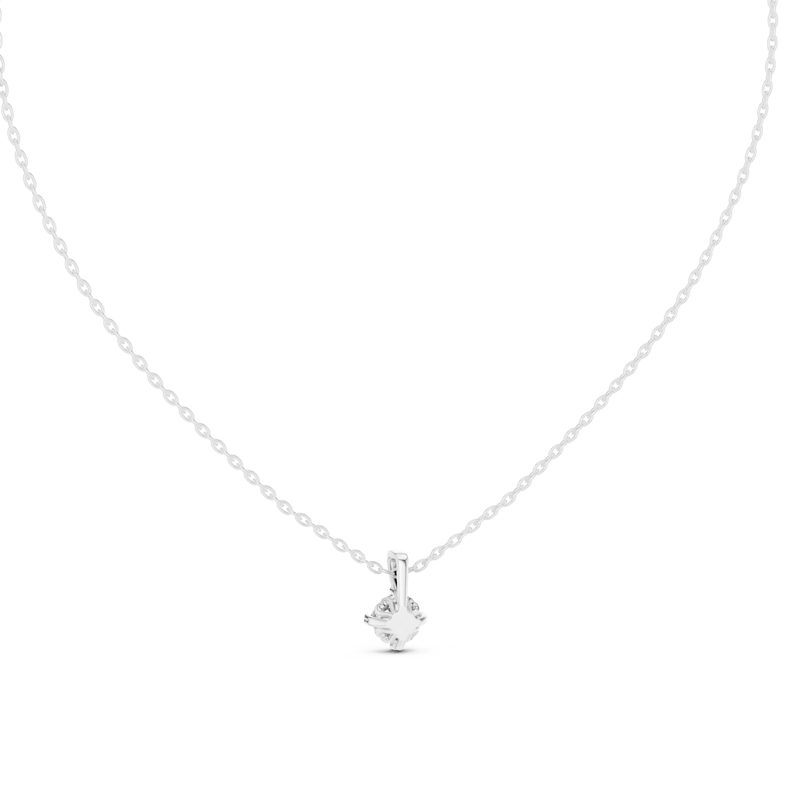True Heart lab grown diamond pendant