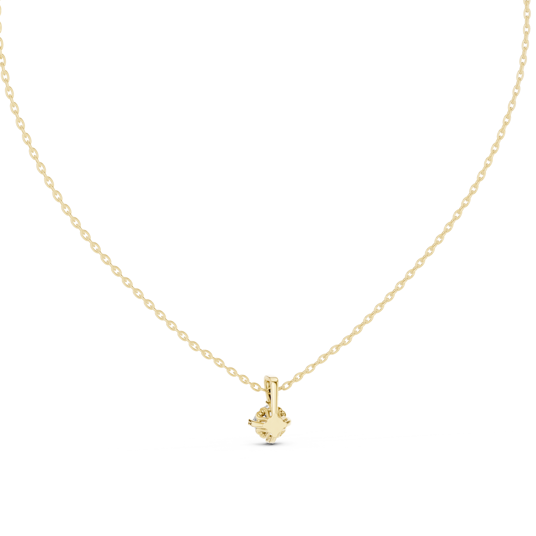 True Heart lab grown diamond pendant
