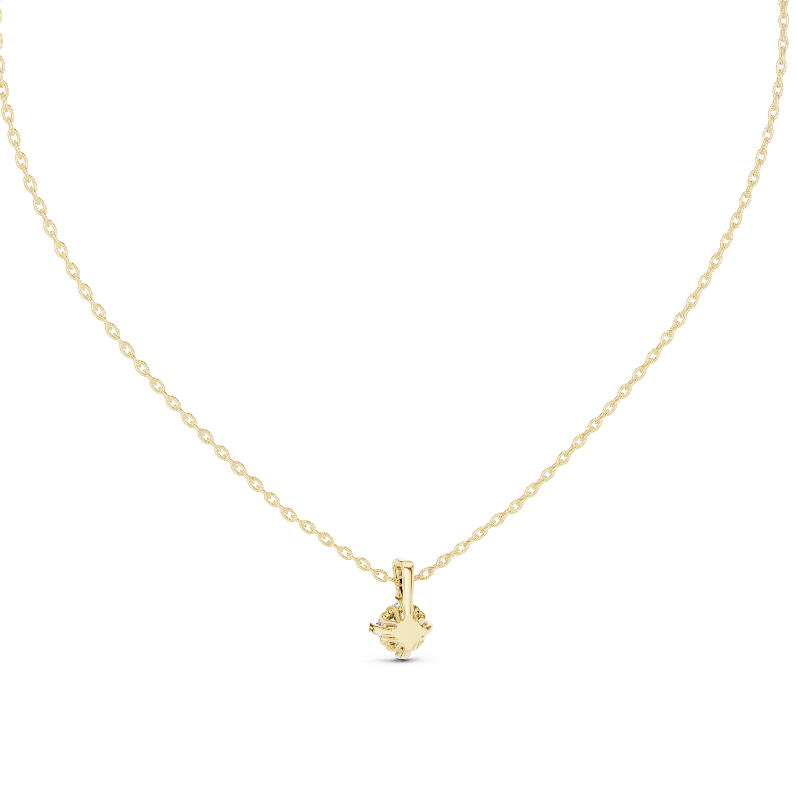 True Heart lab grown diamond pendant